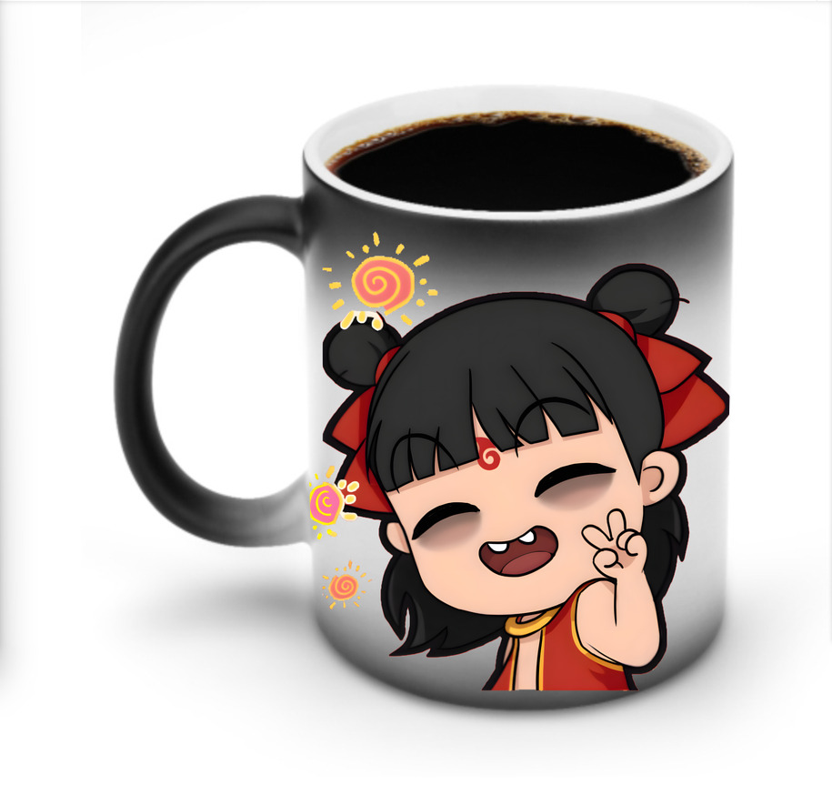 （画像用） Ne Zha 2 ナタ 魔童の大暴れ 温度変色マグカップ