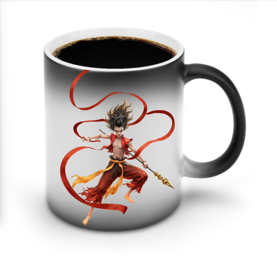 （画像用） Ne Zha 2 ナタ 魔童の大暴れ 温度変色マグカップ