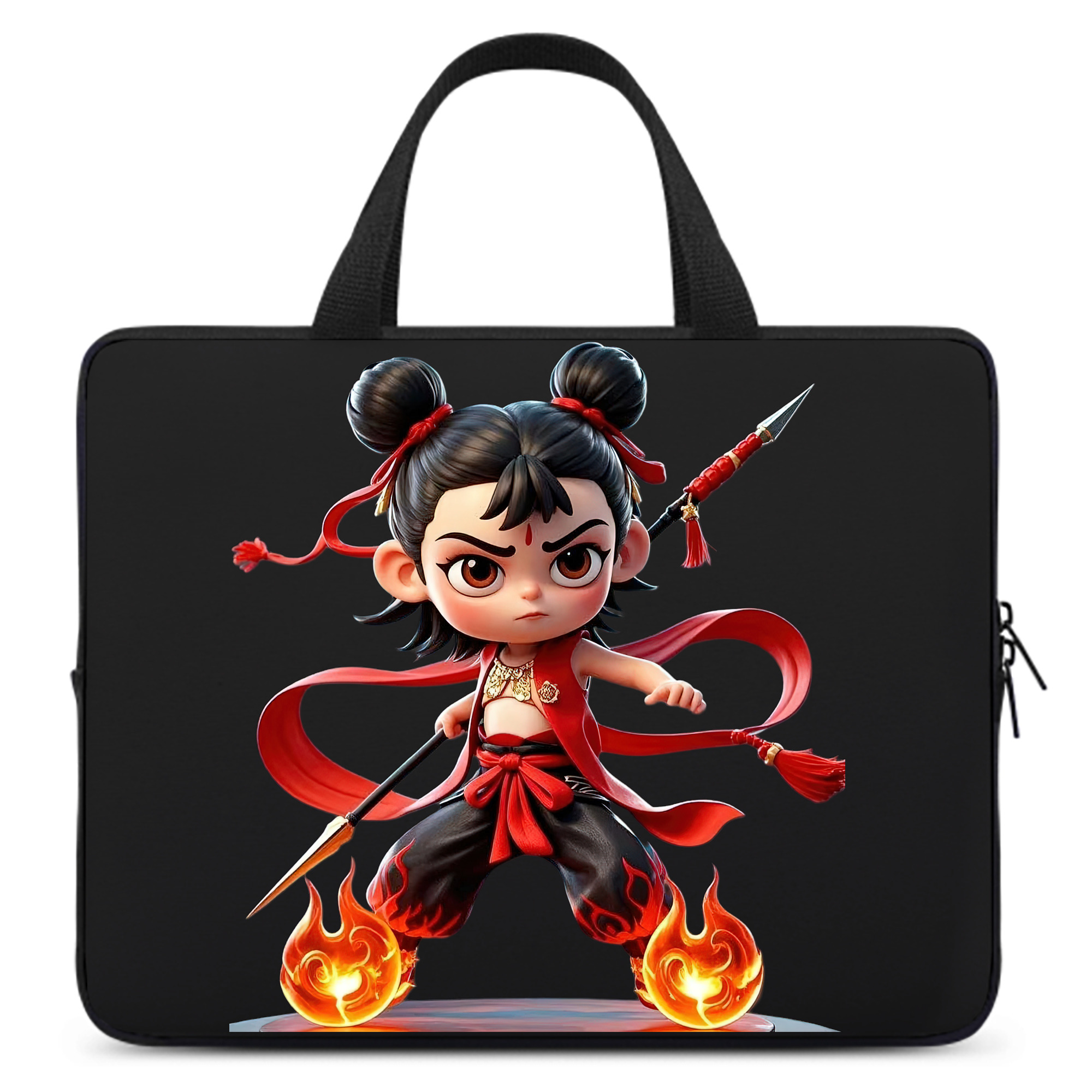 （画像用） Ne Zha 2 ナタ 魔童の大暴れ 手提げノートパソコンバッグ