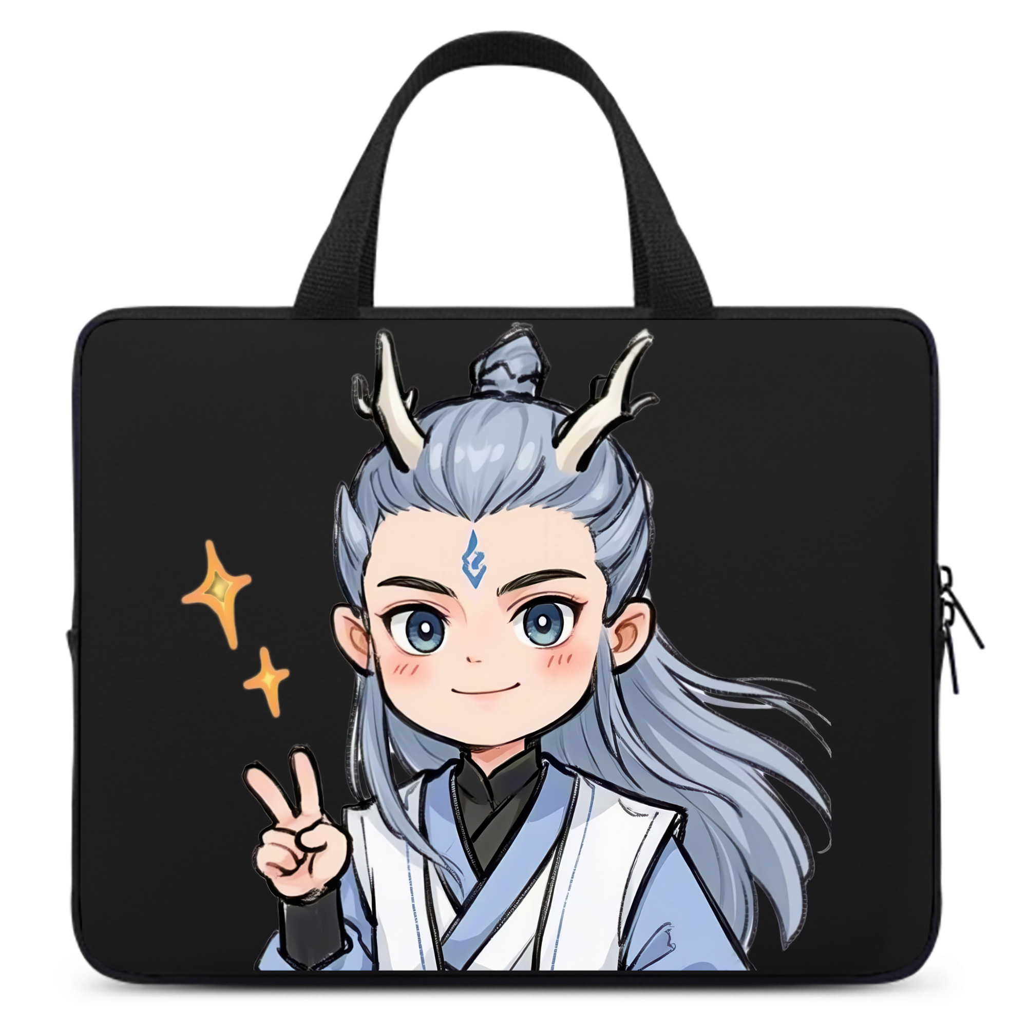 （画像用） Ne Zha 2 ナタ 魔童の大暴れ 手提げノートパソコンバッグ