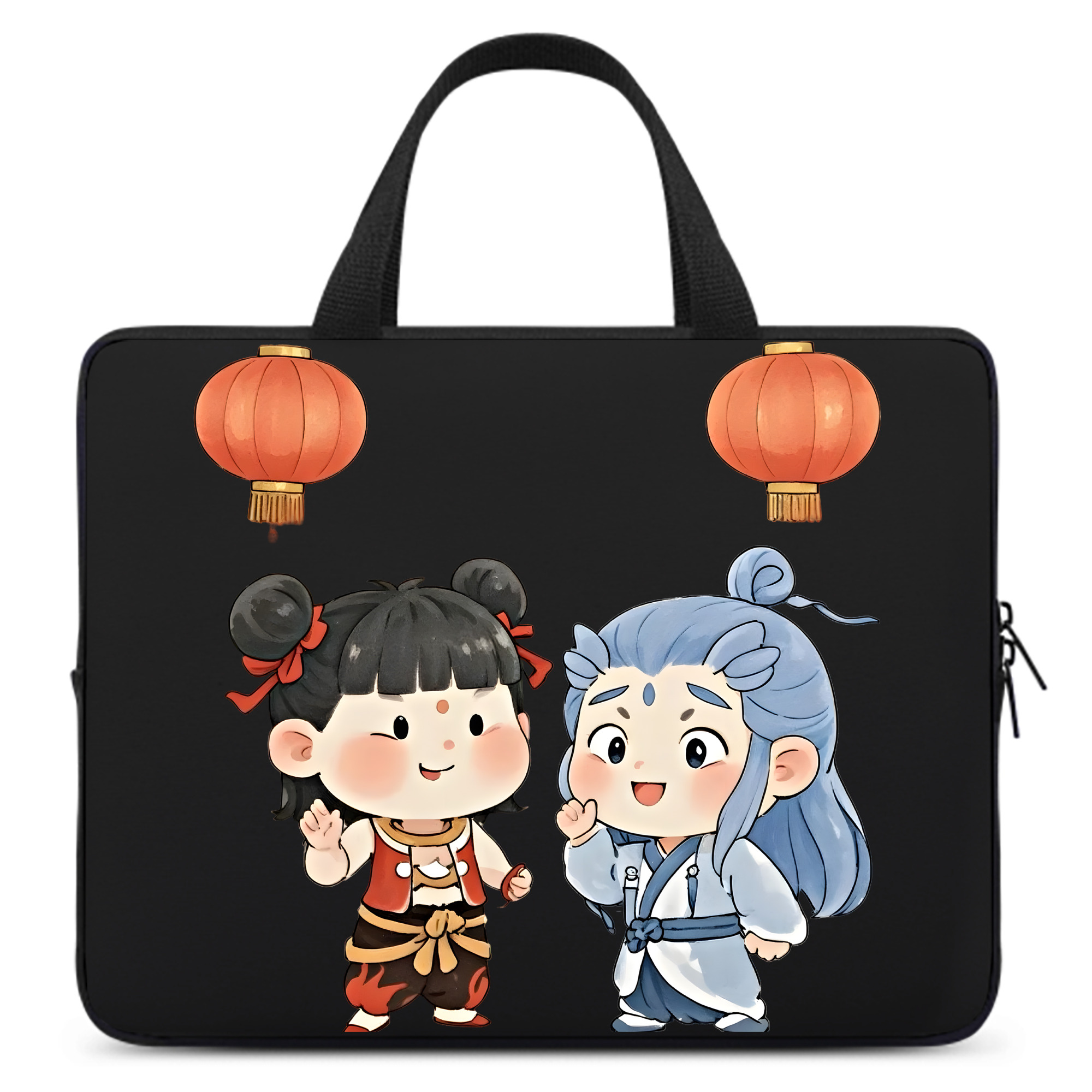 （画像用） Ne Zha 2 ナタ 魔童の大暴れ 手提げノートパソコンバッグ