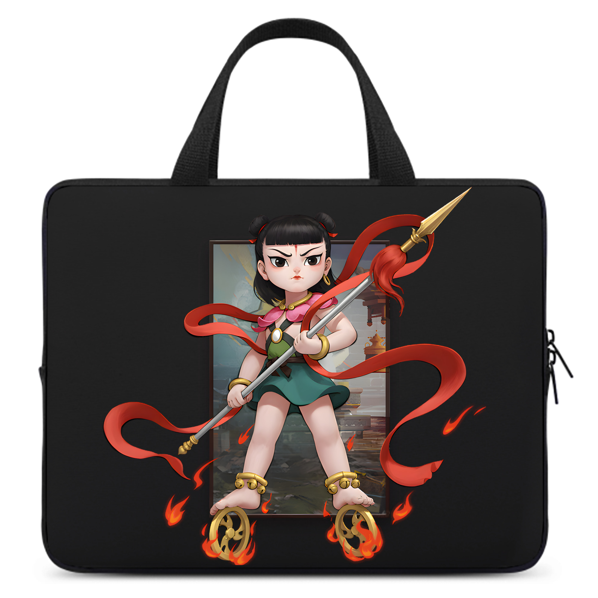 （画像用） Ne Zha 2 ナタ 魔童の大暴れ 手提げノートパソコンバッグ