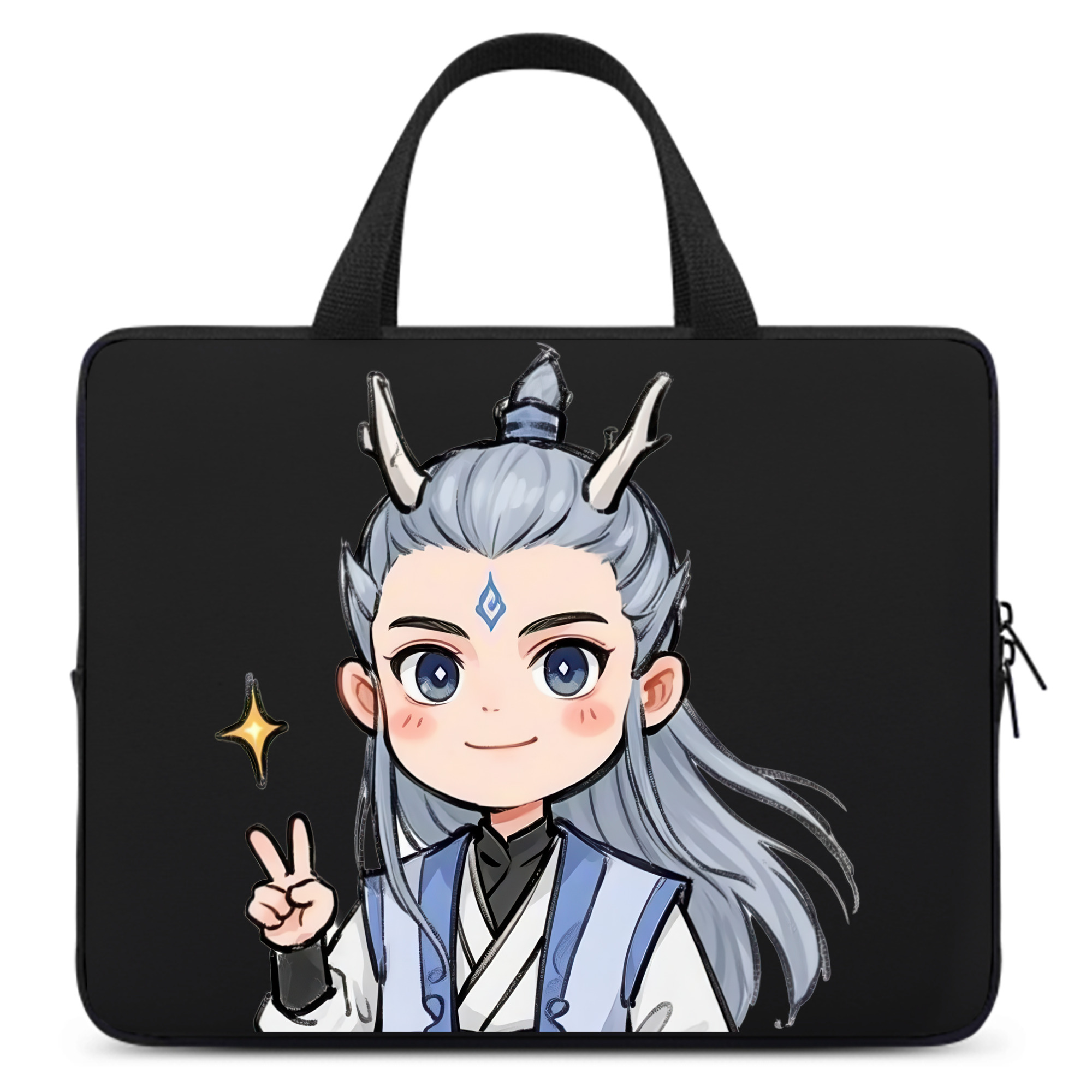（画像用） Ne Zha 2 ナタ 魔童の大暴れ 手提げノートパソコンバッグ