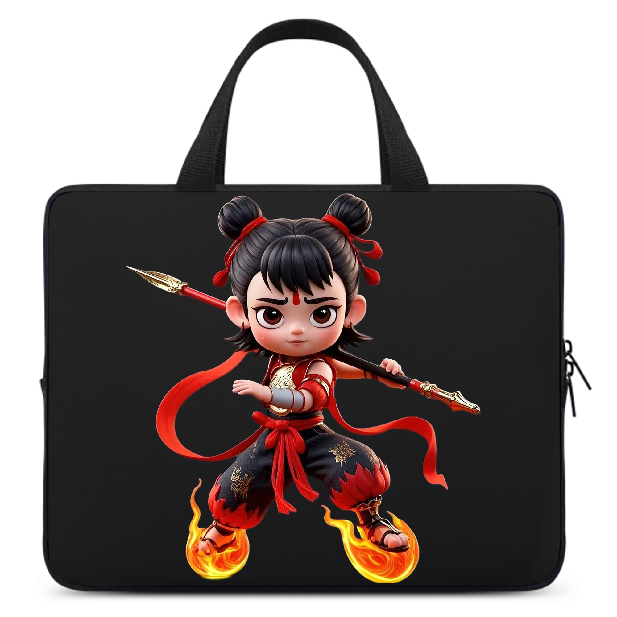 （画像用） Ne Zha 2 ナタ 魔童の大暴れ 手提げノートパソコンバッグ