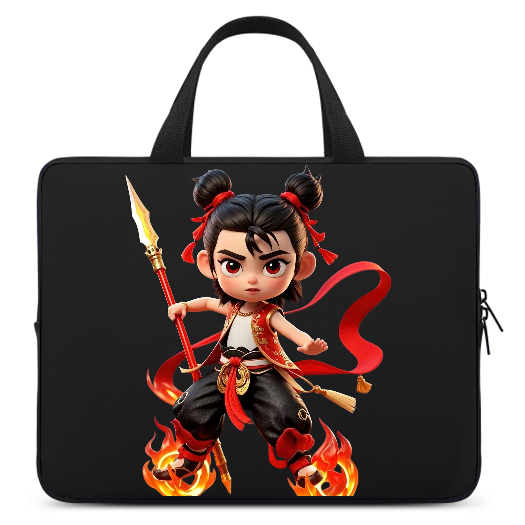 （画像用） Ne Zha 2 ナタ 魔童の大暴れ 手提げノートパソコンバッグ