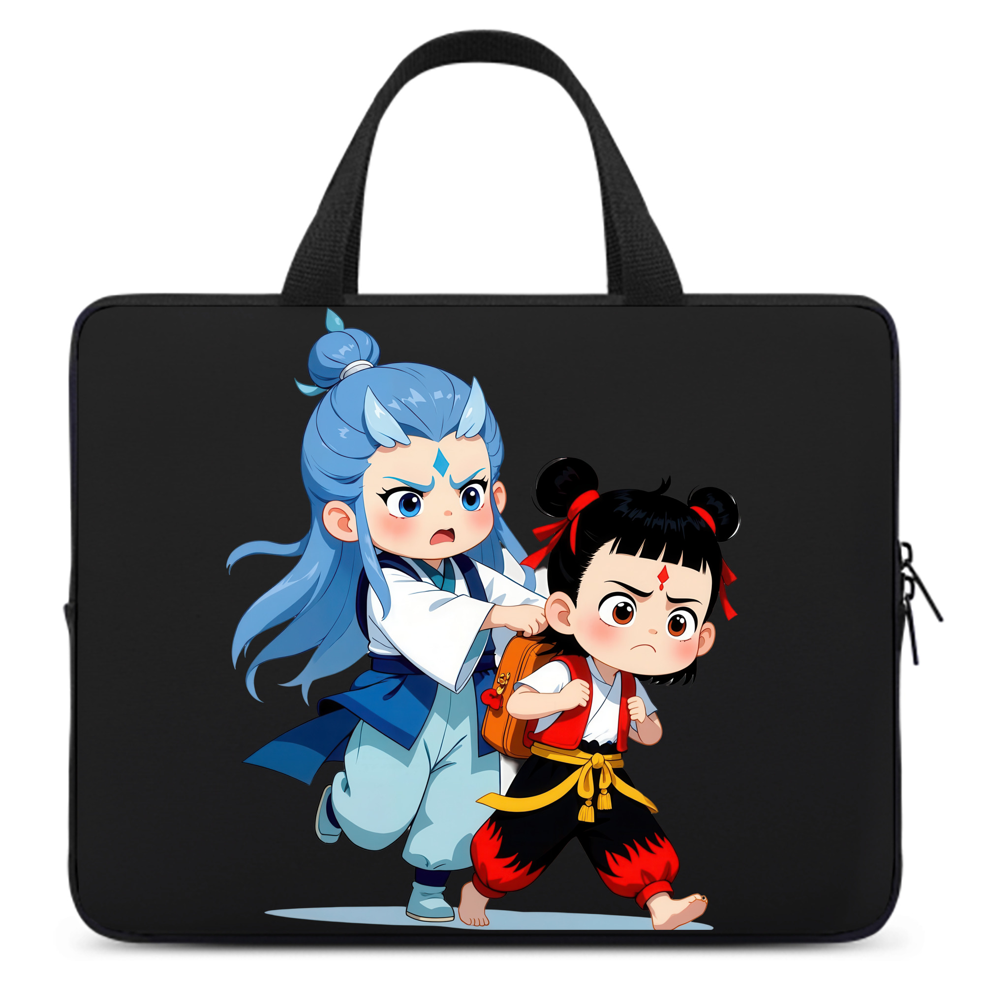 （画像用） Ne Zha 2 ナタ 魔童の大暴れ 手提げノートパソコンバッグ