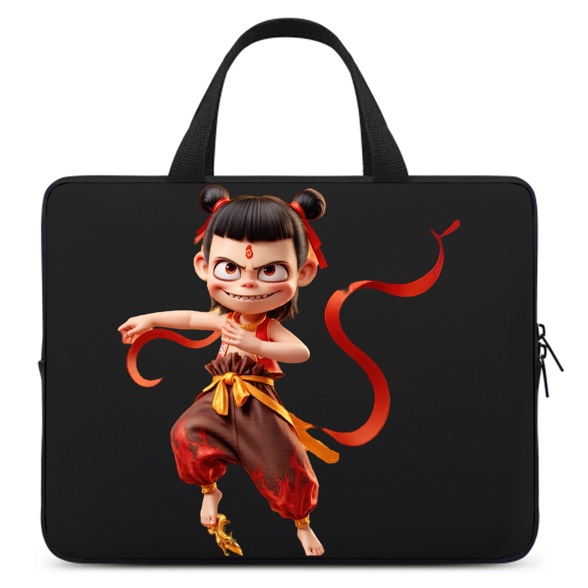 （画像用） Ne Zha 2 ナタ 魔童の大暴れ 手提げノートパソコンバッグ