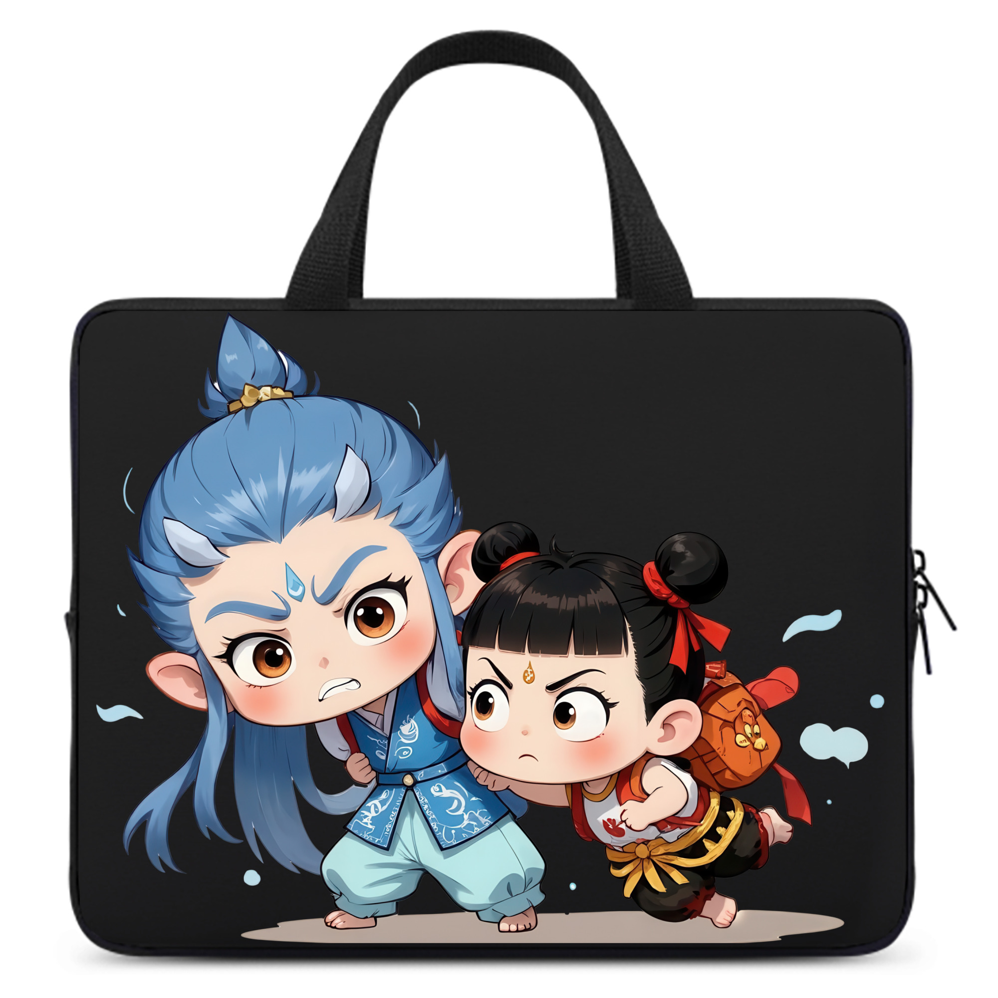 （画像用） Ne Zha 2 ナタ 魔童の大暴れ 手提げノートパソコンバッグ