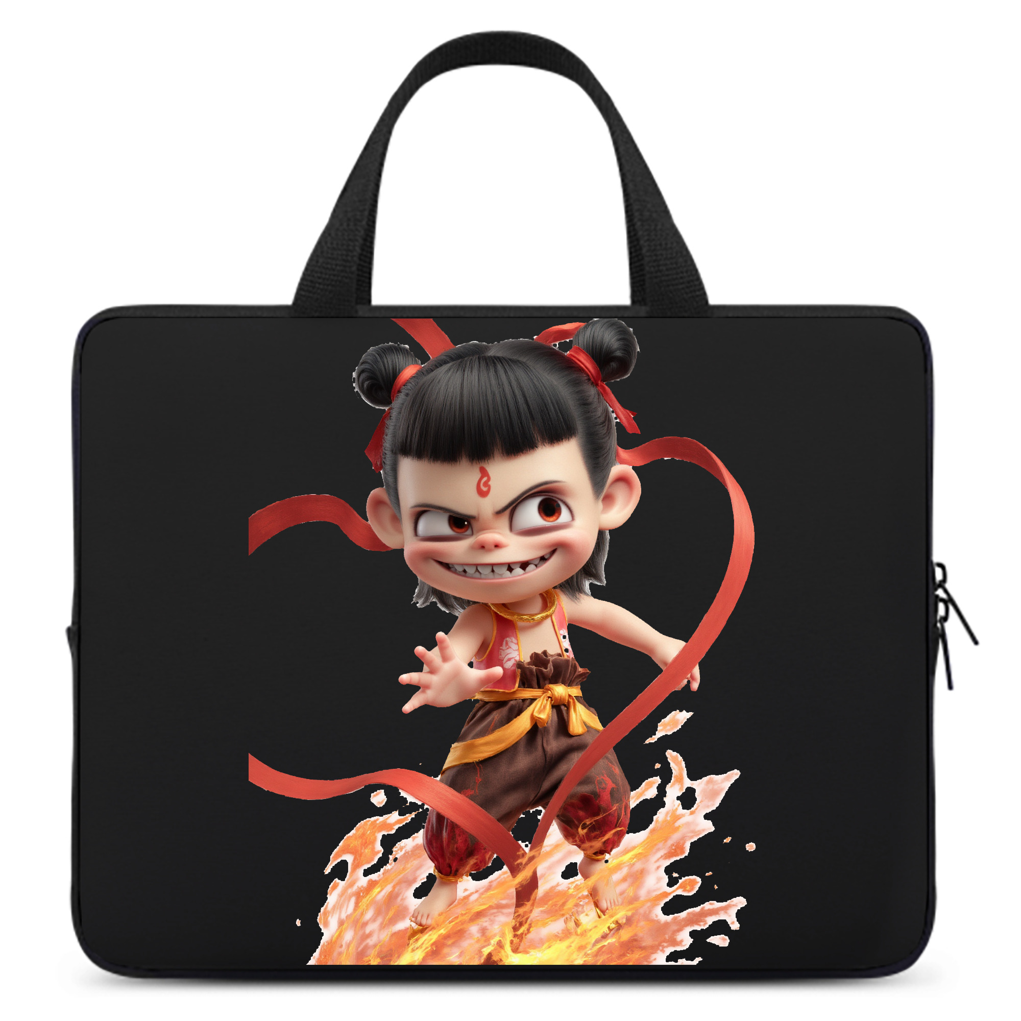 （画像用） Ne Zha 2 ナタ 魔童の大暴れ 手提げノートパソコンバッグ