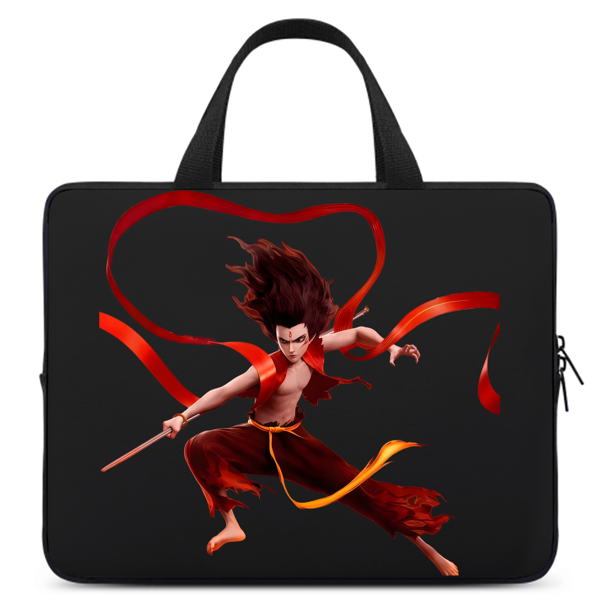 （画像用） Ne Zha 2 ナタ 魔童の大暴れ 手提げノートパソコンバッグ