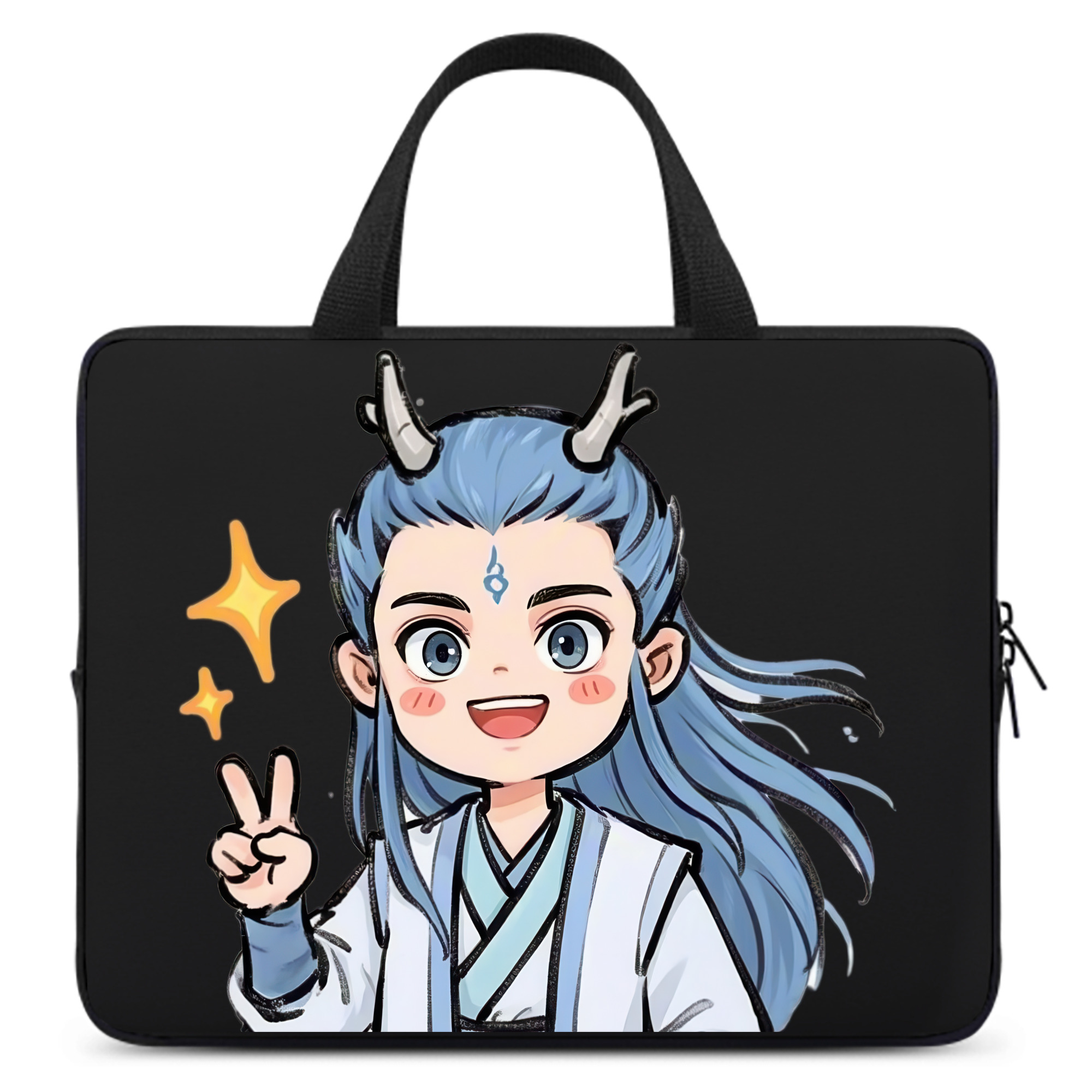 （画像用） Ne Zha 2 ナタ 魔童の大暴れ 手提げノートパソコンバッグ