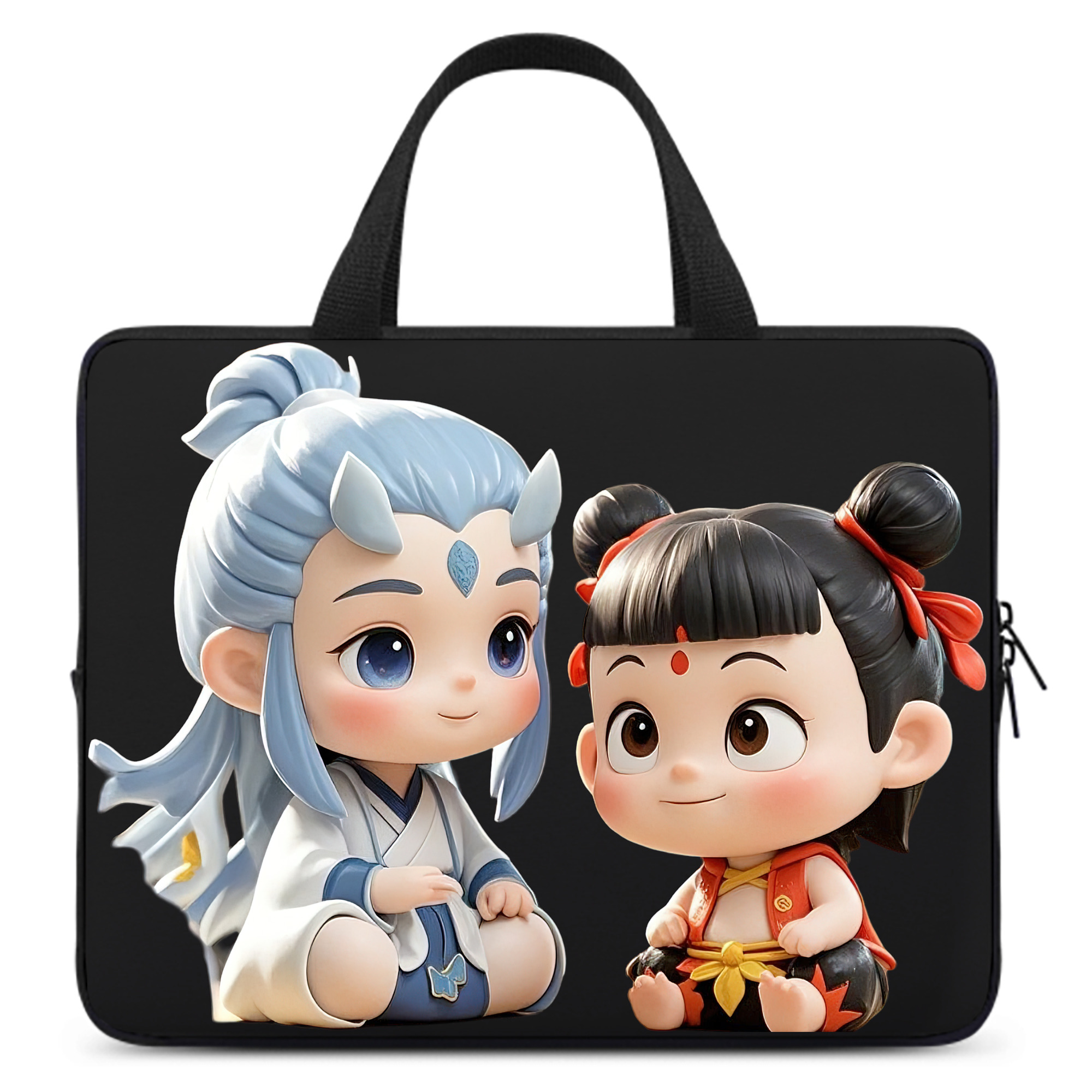 （画像用） Ne Zha 2 ナタ 魔童の大暴れ 手提げノートパソコンバッグ