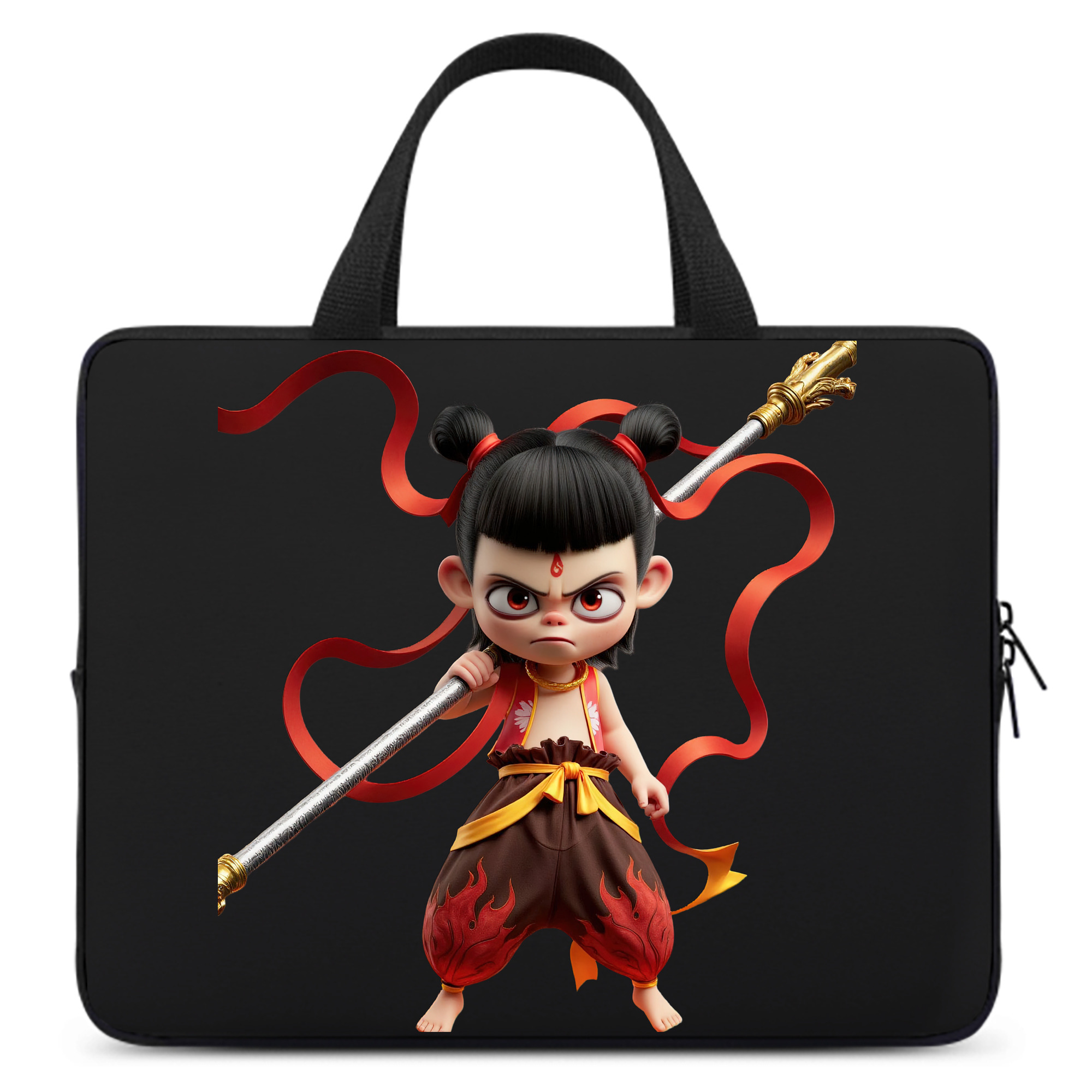 （画像用） Ne Zha 2 ナタ 魔童の大暴れ 手提げノートパソコンバッグ