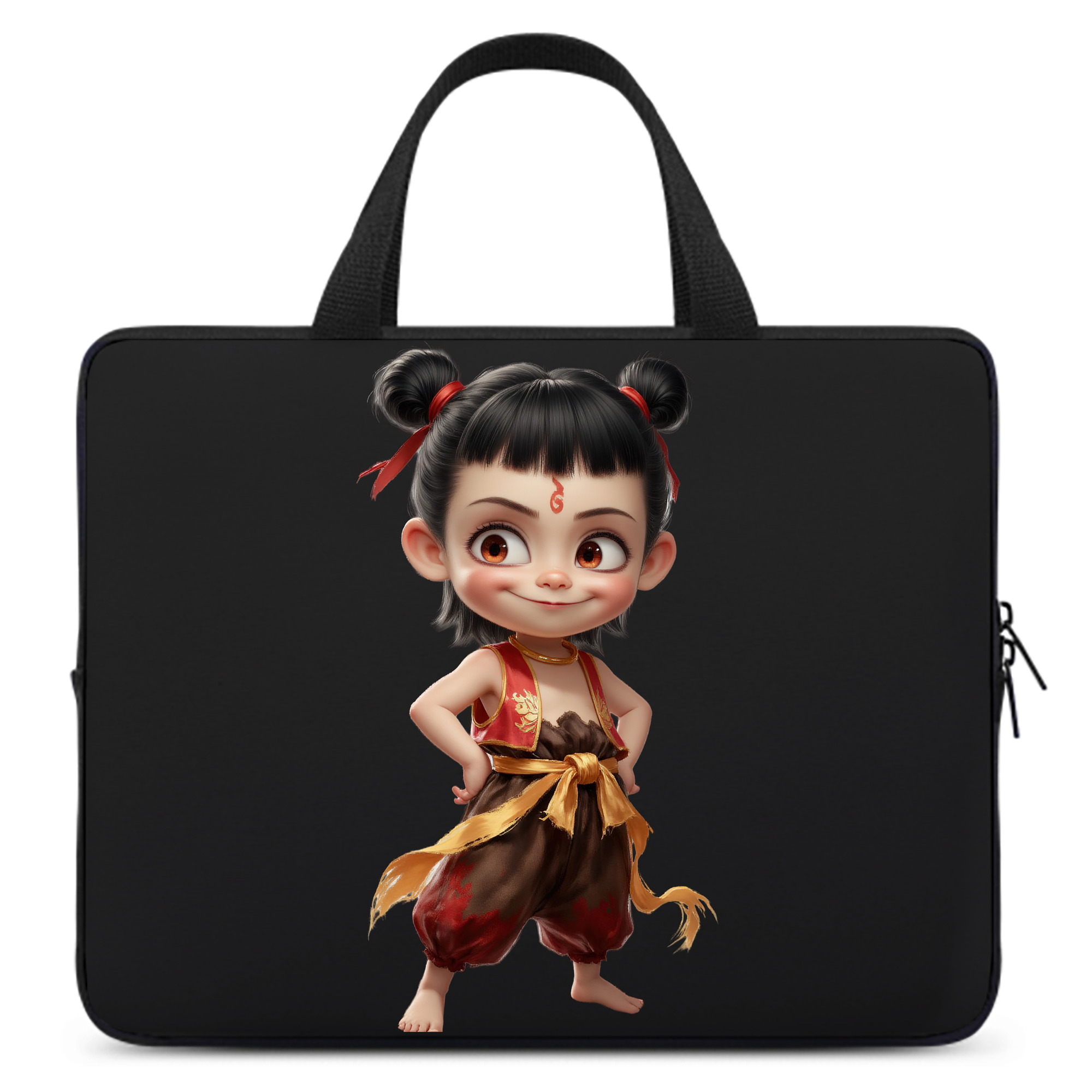 （画像用） Ne Zha 2 ナタ 魔童の大暴れ 手提げノートパソコンバッグ