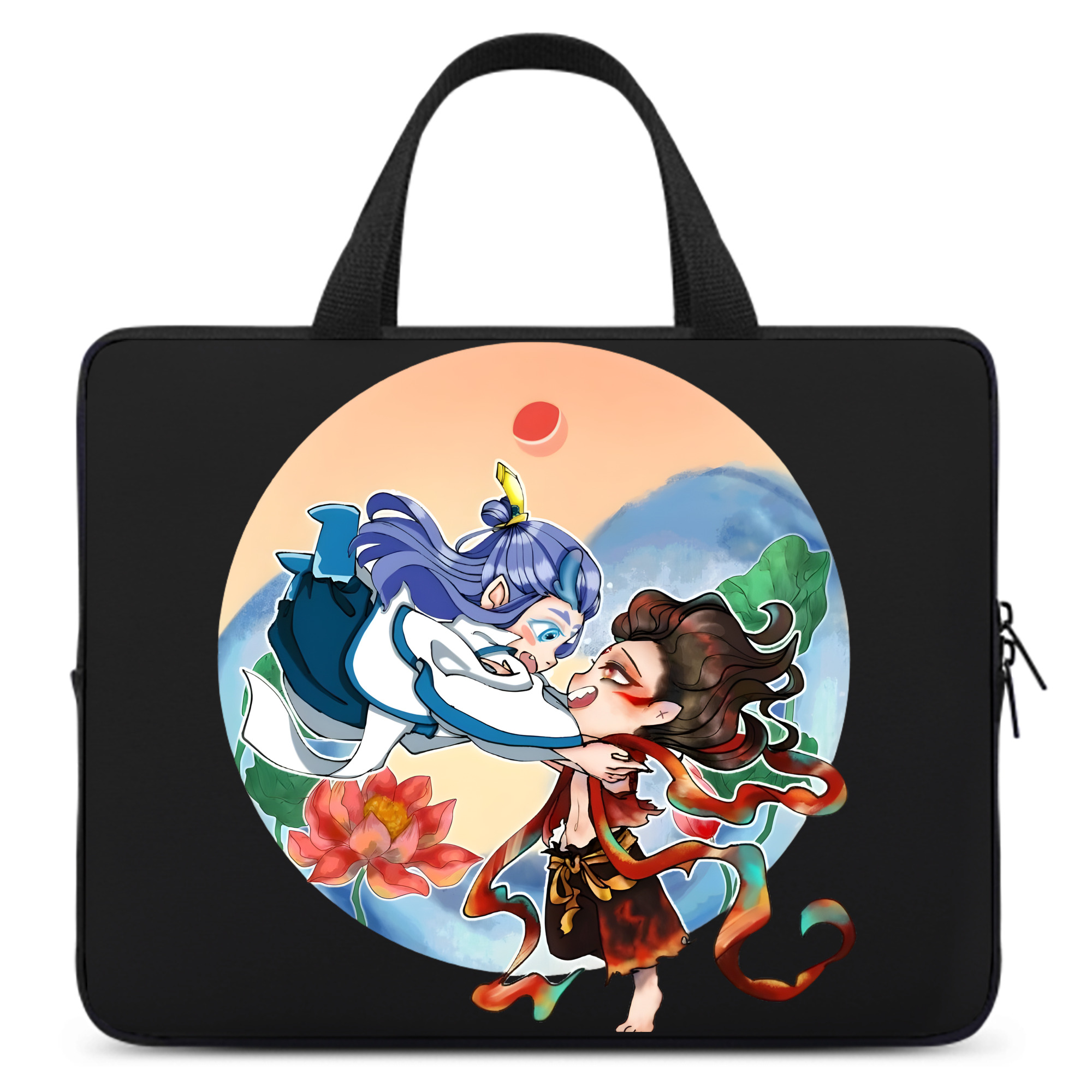 （画像用） Ne Zha 2 ナタ 魔童の大暴れ 手提げノートパソコンバッグ