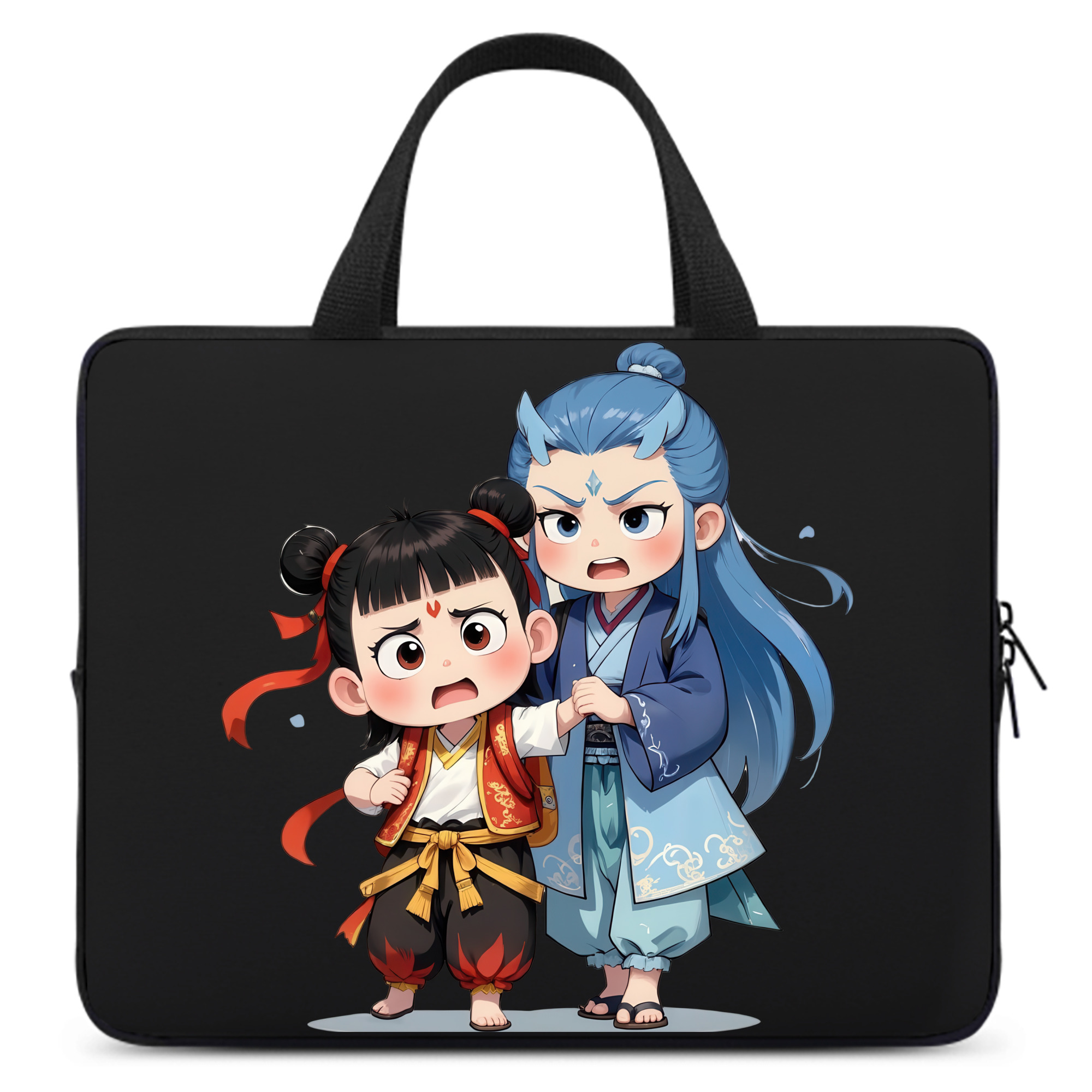 （画像用） Ne Zha 2 ナタ 魔童の大暴れ 手提げノートパソコンバッグ