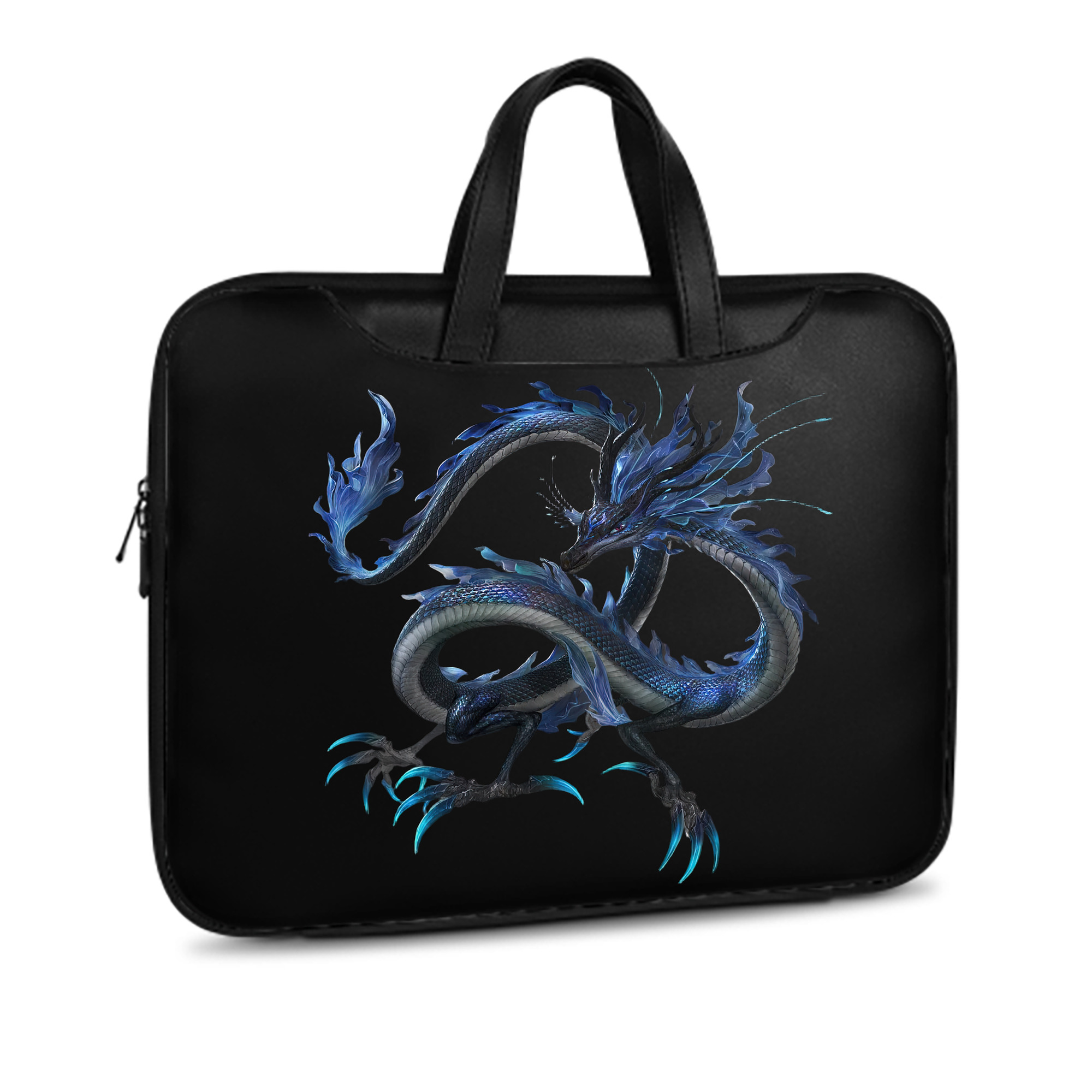 （画像用） Ne Zha 2 ナタ 魔童の大暴れ レザーラップトップバッグ　ノートパソコンケース