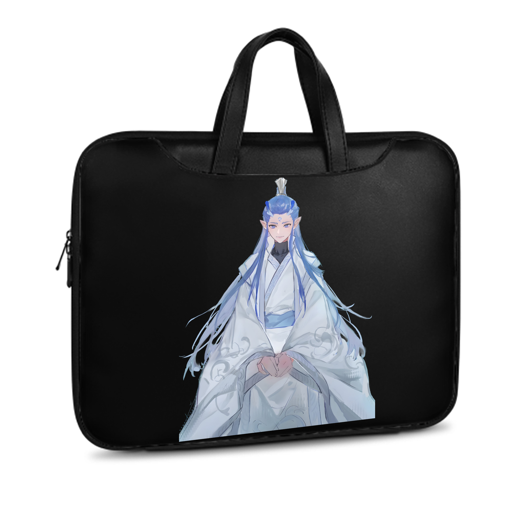 （画像用） Ne Zha 2 ナタ 魔童の大暴れ レザーラップトップバッグ　ノートパソコンケース