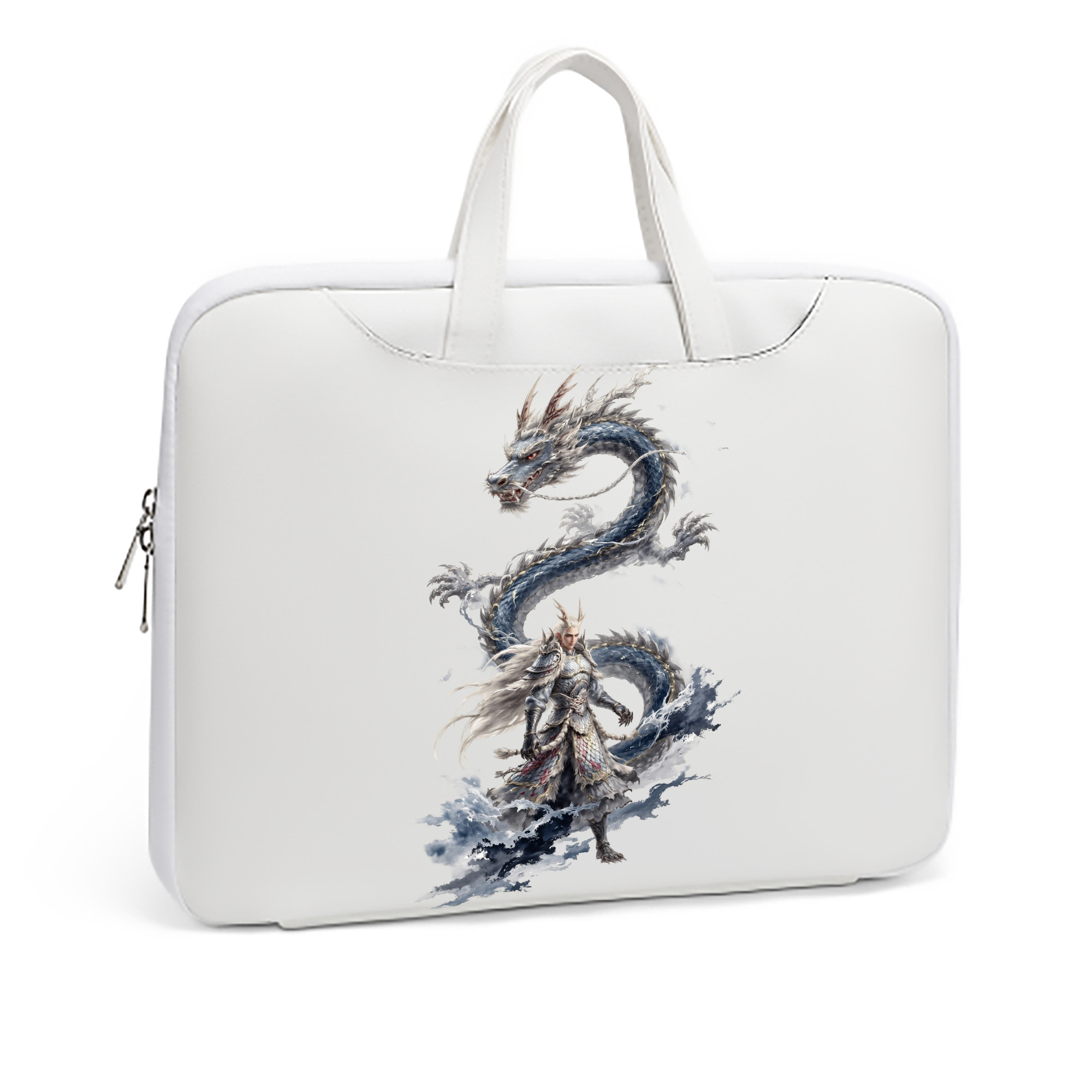 （画像用） Ne Zha 2 ナタ 魔童の大暴れ レザーラップトップバッグ　ノートパソコンケース
