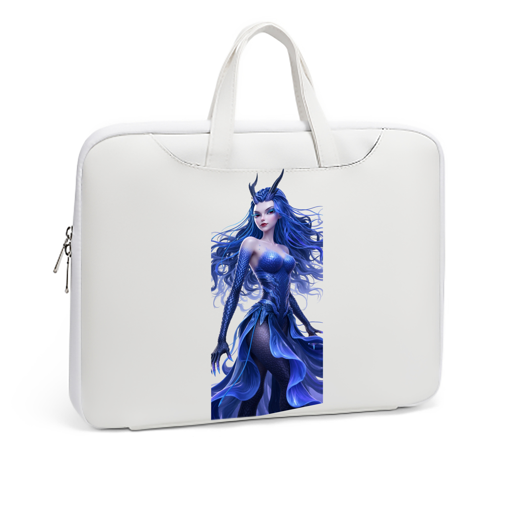（画像用） Ne Zha 2 ナタ 魔童の大暴れ レザーラップトップバッグ　ノートパソコンケース