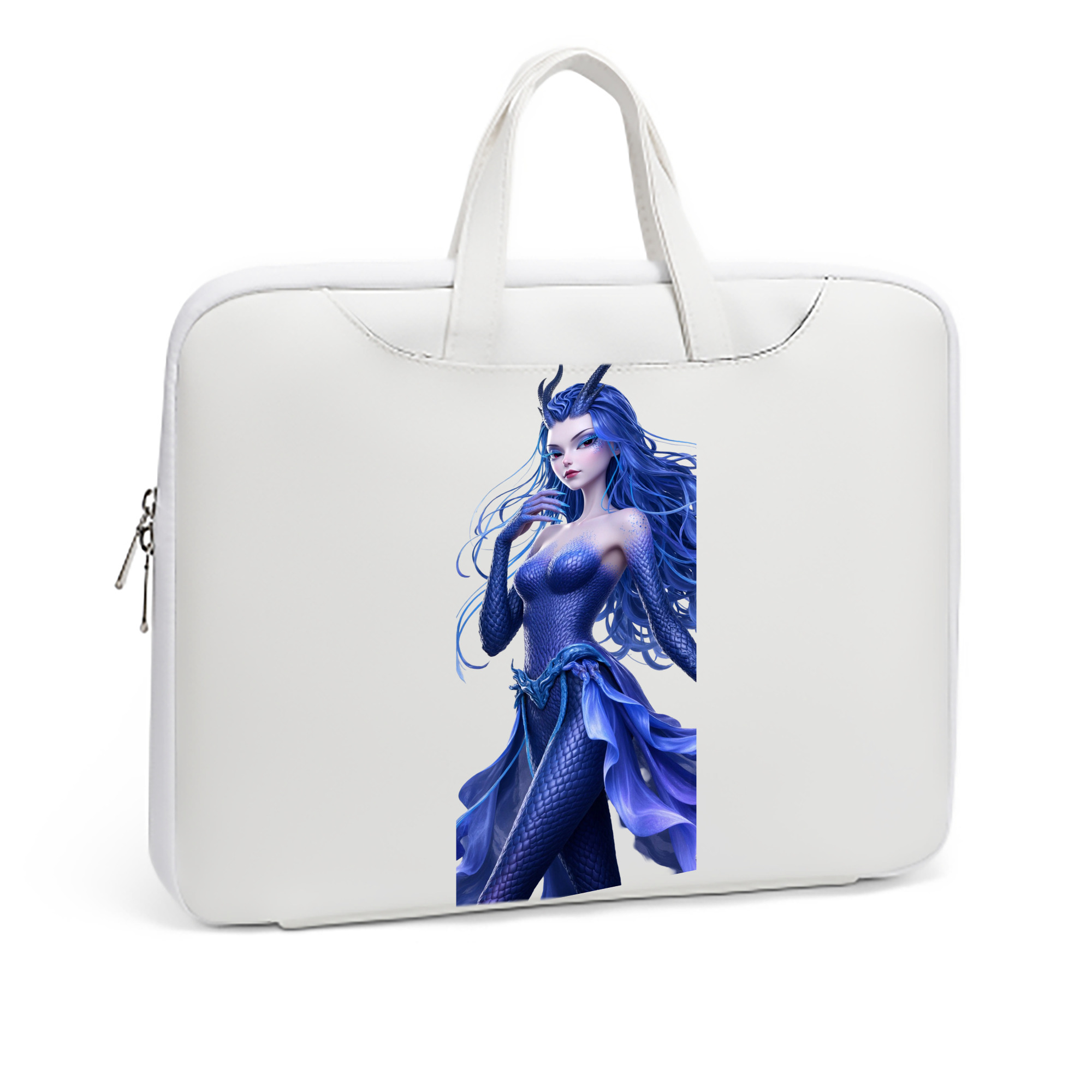（画像用） Ne Zha 2 ナタ 魔童の大暴れ レザーラップトップバッグ　ノートパソコンケース