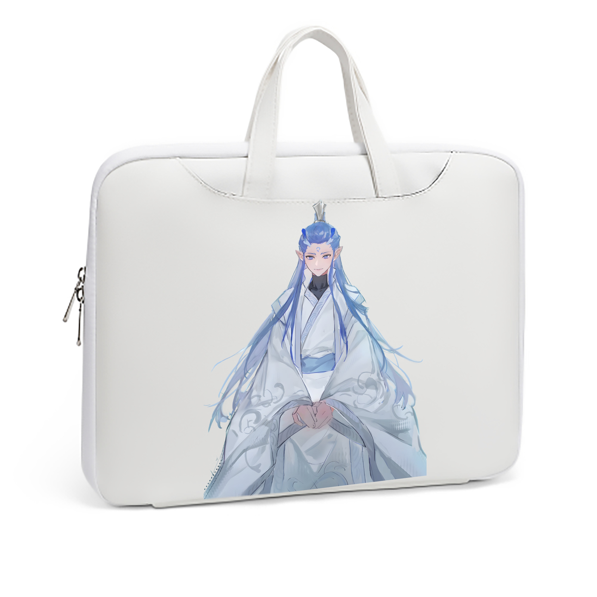 （画像用） Ne Zha 2 ナタ 魔童の大暴れ レザーラップトップバッグ　ノートパソコンケース
