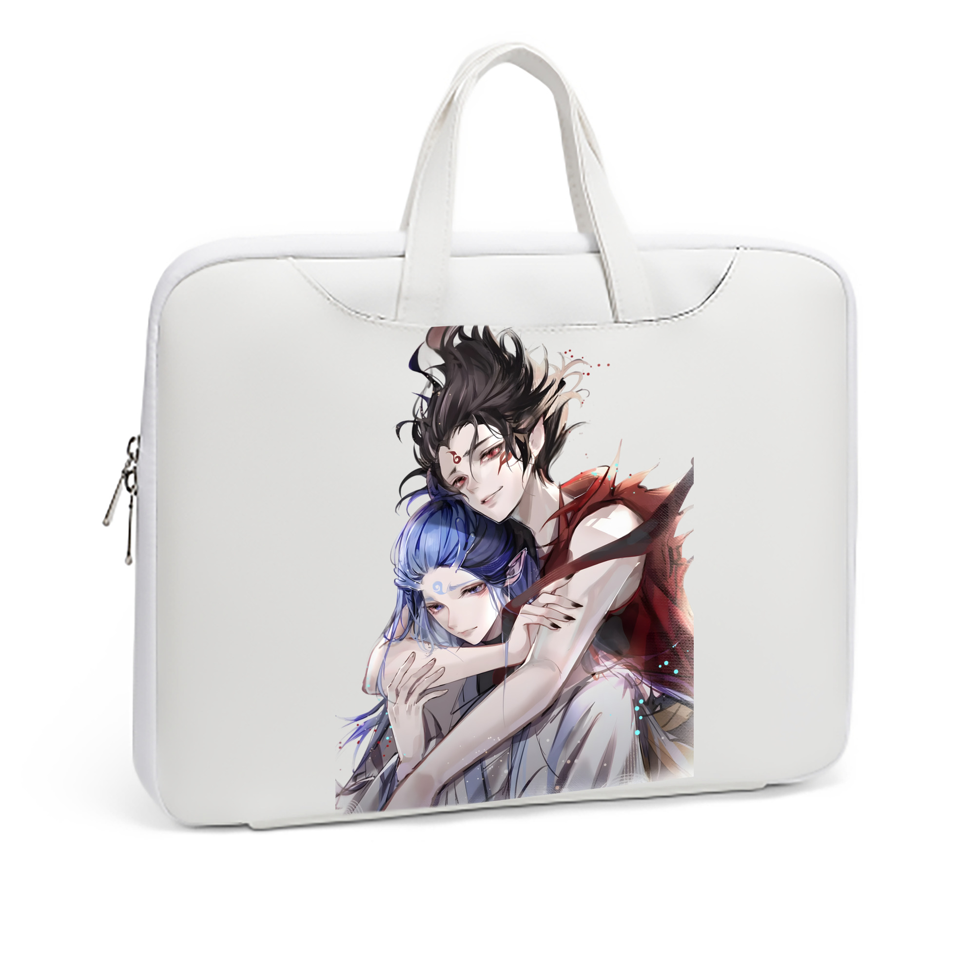 （画像用） Ne Zha 2 ナタ 魔童の大暴れ レザーラップトップバッグ　ノートパソコンケース