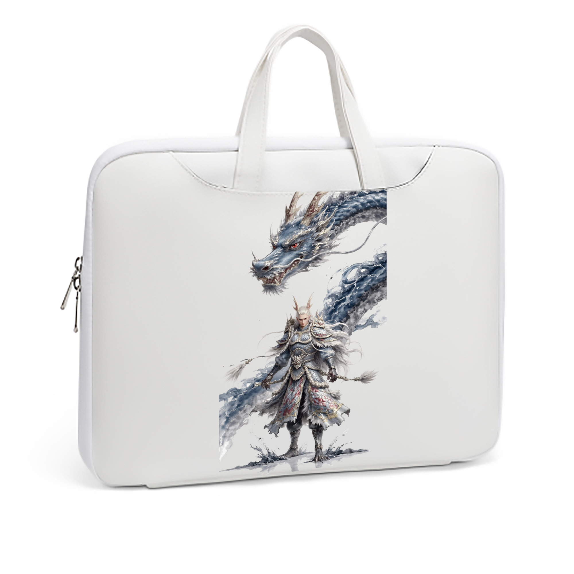 （画像用） Ne Zha 2 ナタ 魔童の大暴れ レザーラップトップバッグ　ノートパソコンケース