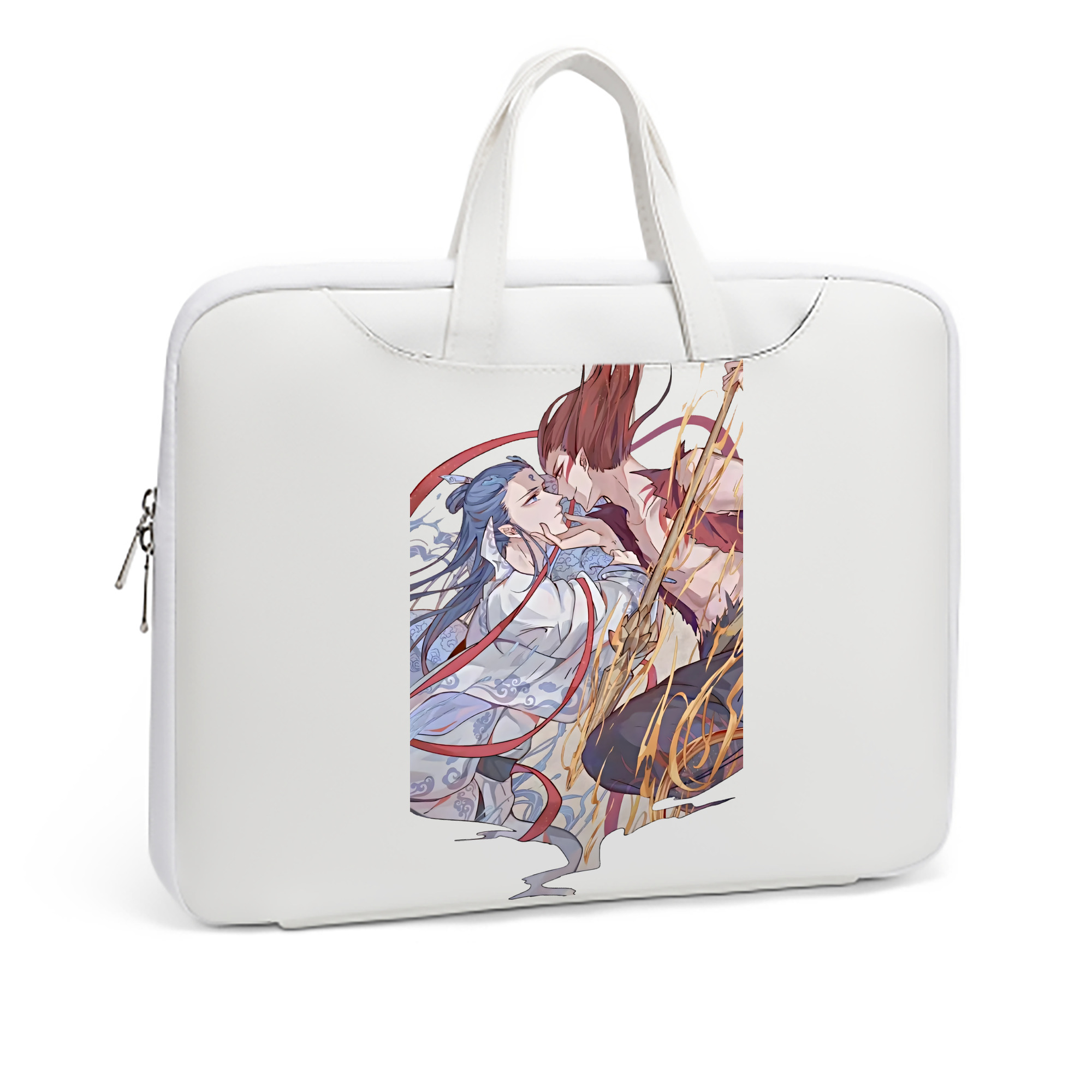 （画像用） Ne Zha 2 ナタ 魔童の大暴れ レザーラップトップバッグ　ノートパソコンケース