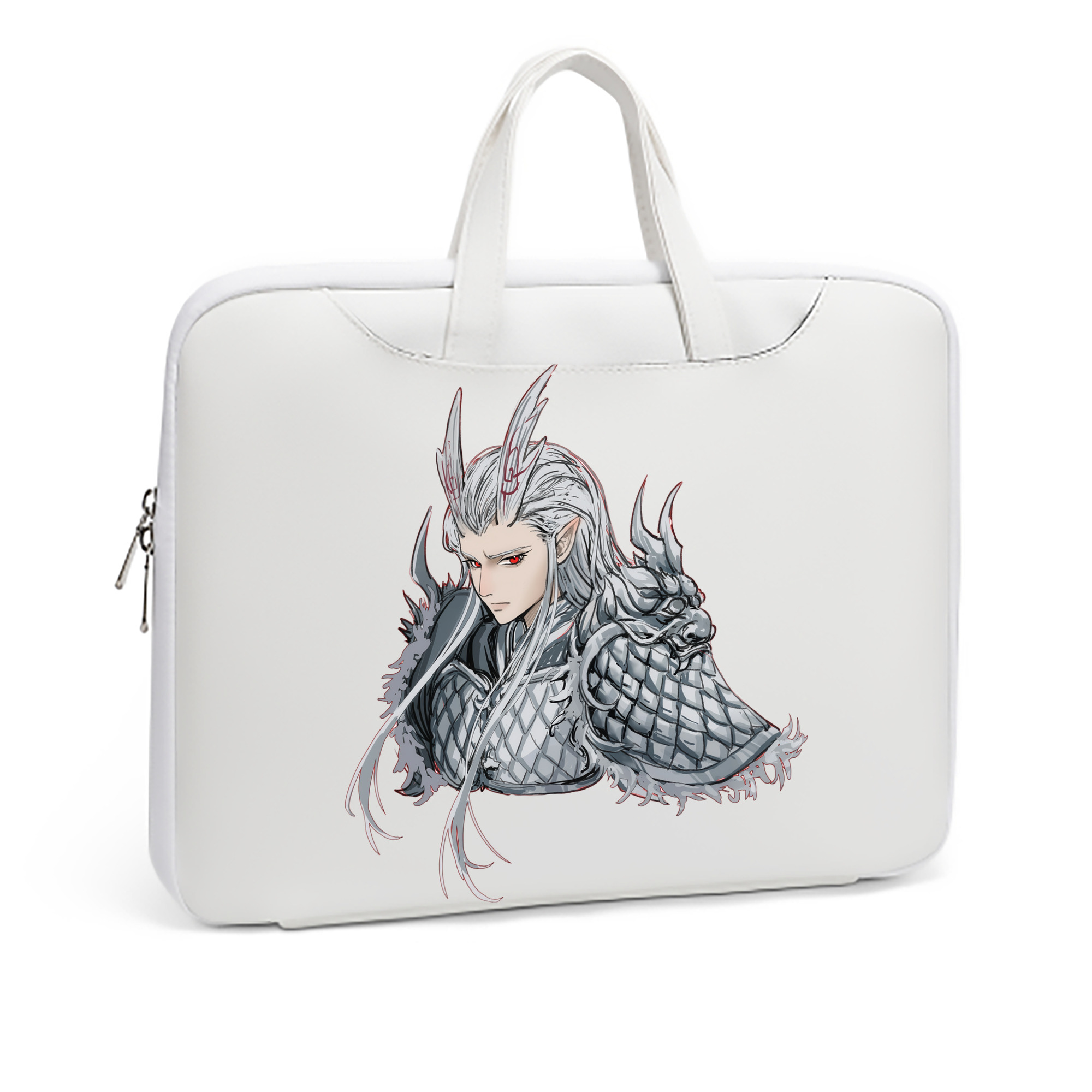 （画像用） Ne Zha 2 ナタ 魔童の大暴れ レザーラップトップバッグ　ノートパソコンケース