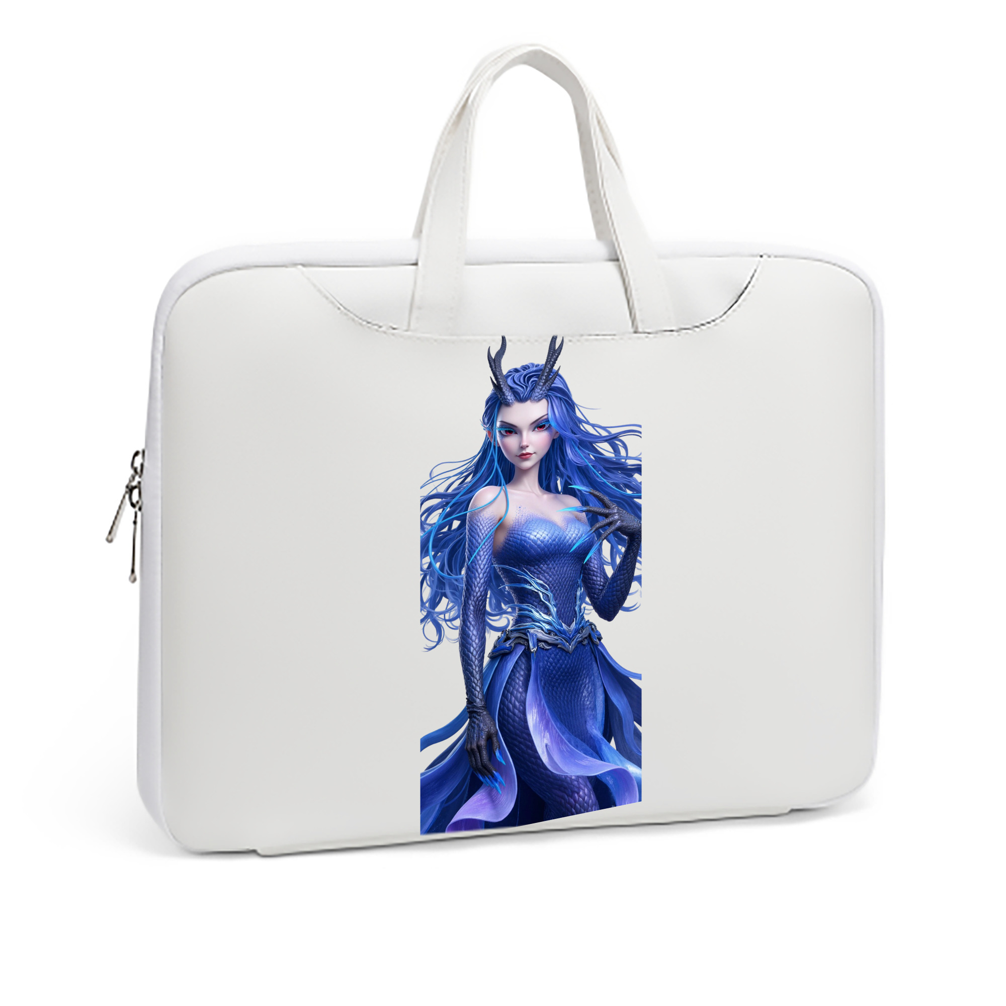 （画像用） Ne Zha 2 ナタ 魔童の大暴れ レザーラップトップバッグ　ノートパソコンケース