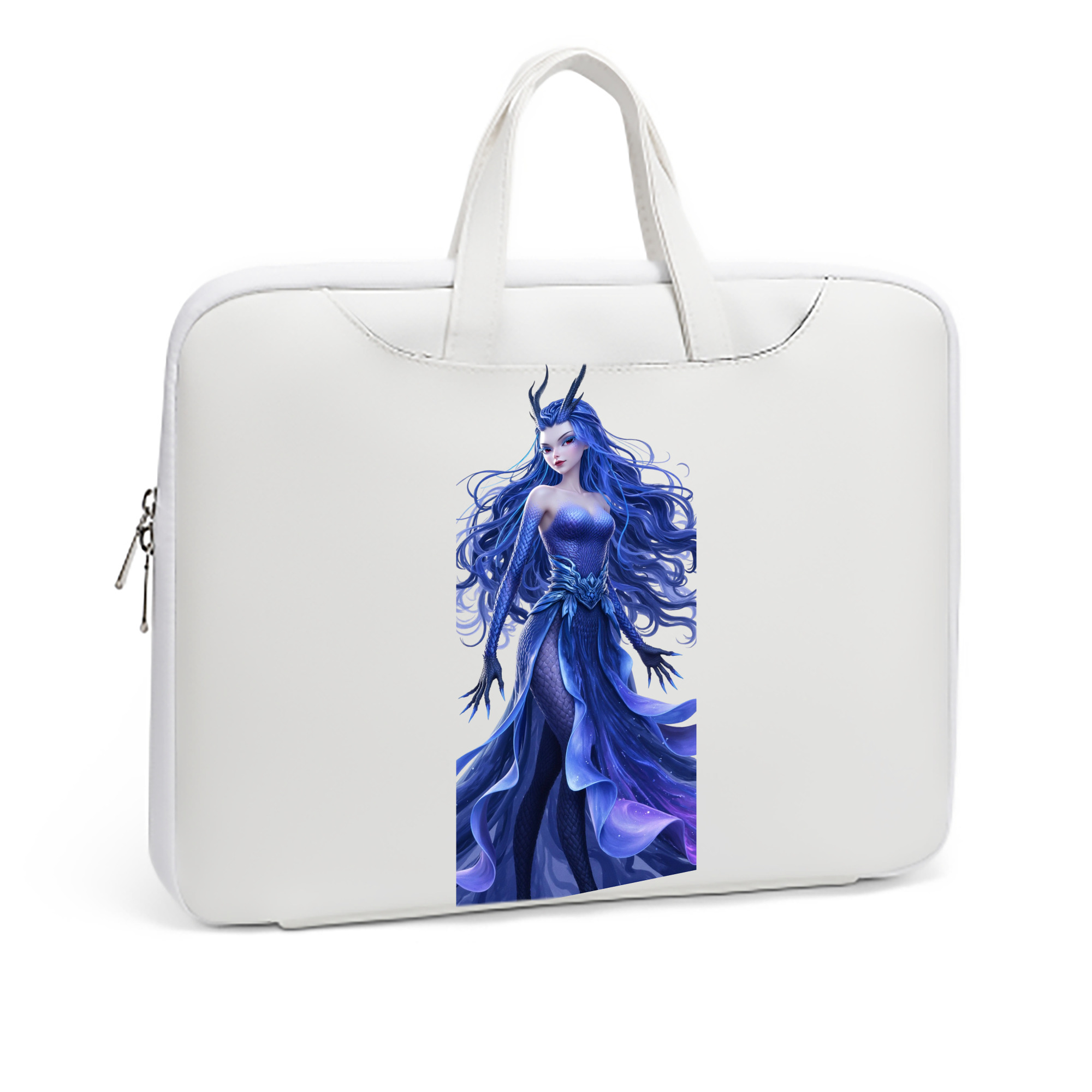 （画像用） Ne Zha 2 ナタ 魔童の大暴れ レザーラップトップバッグ　ノートパソコンケース