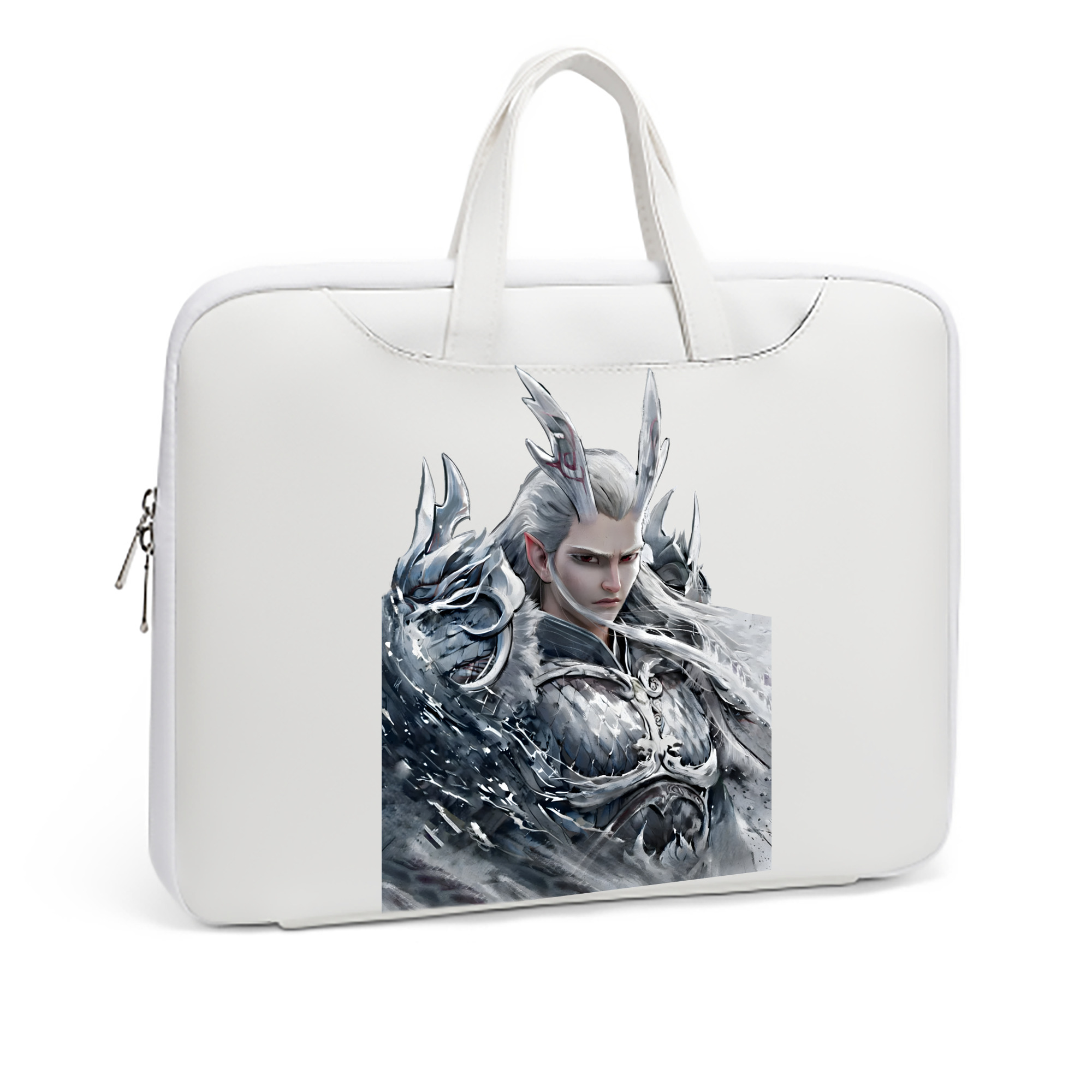 （画像用） Ne Zha 2 ナタ 魔童の大暴れ レザーラップトップバッグ　ノートパソコンケース