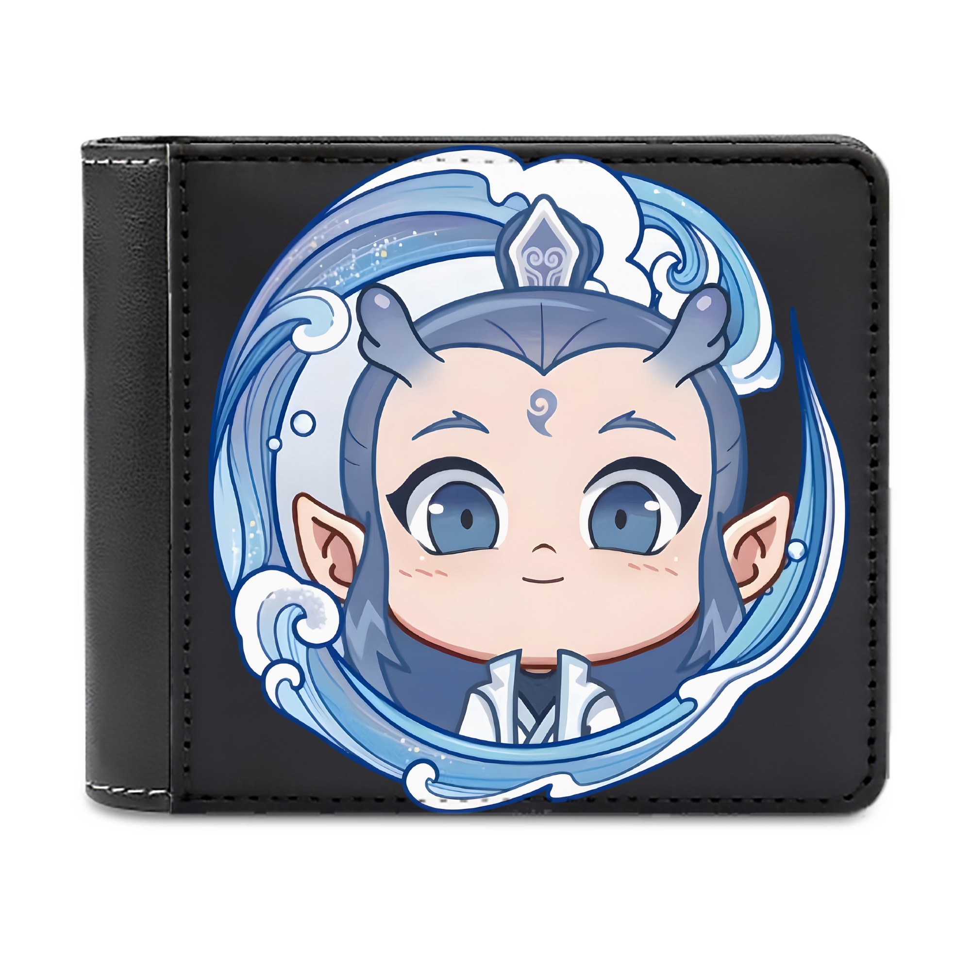 （画像用） Ne Zha 2 ナタ 魔童の大暴れ 二つ折り革財布