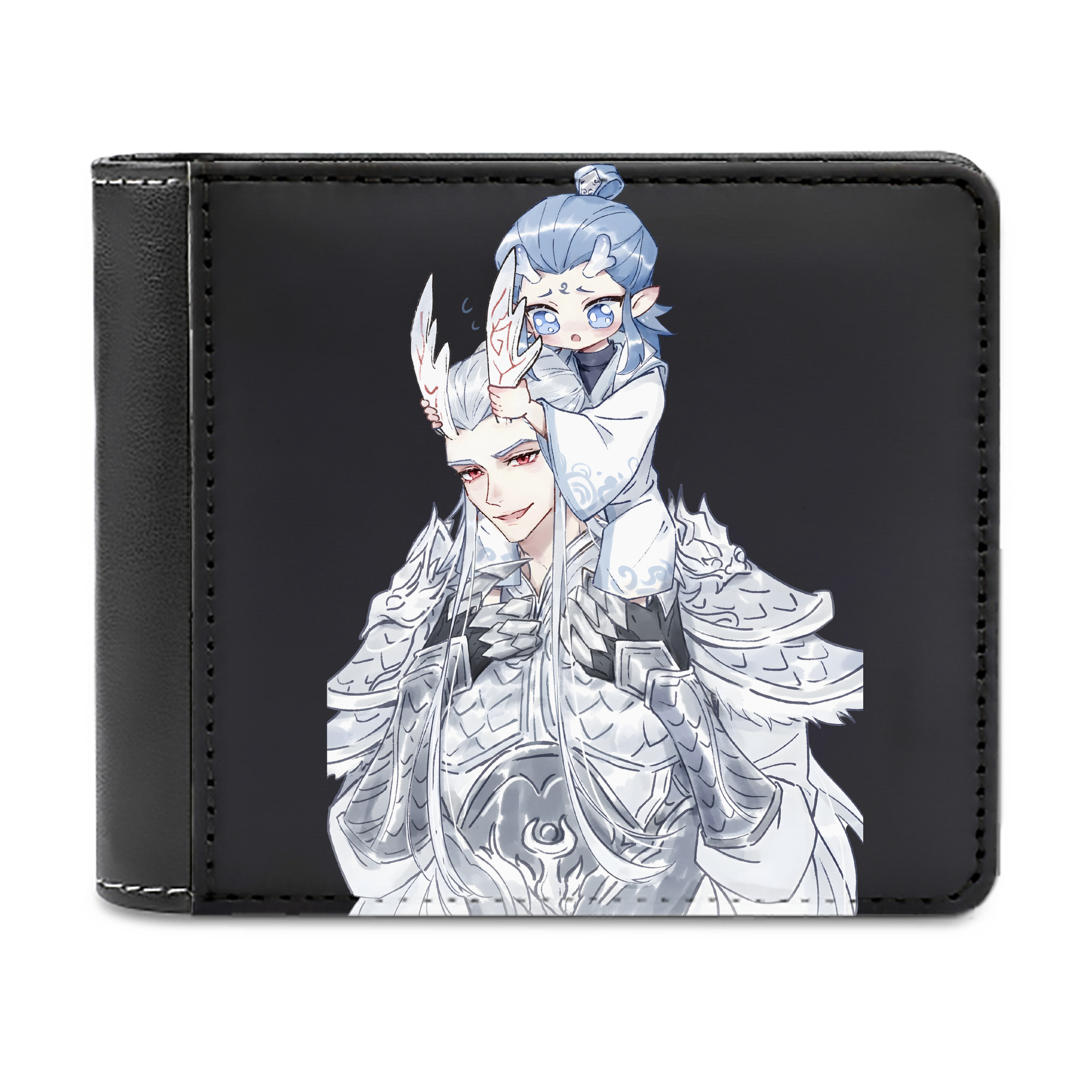 （画像用） Ne Zha 2 ナタ 魔童の大暴れ 二つ折り革財布