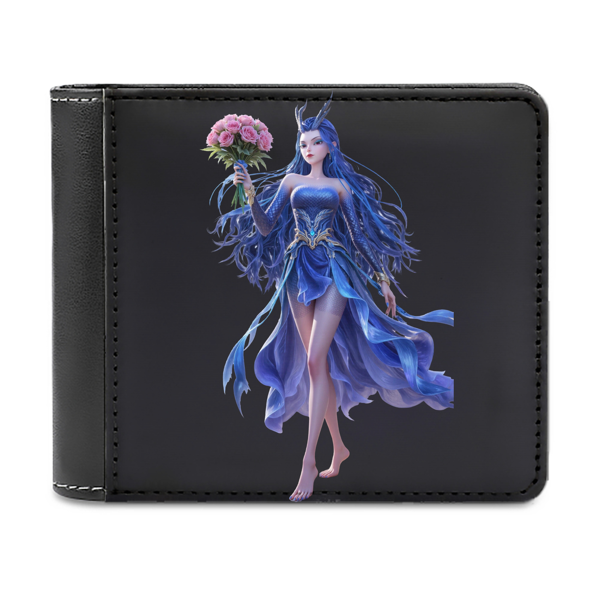 （画像用） Ne Zha 2 ナタ 魔童の大暴れ 二つ折り革財布