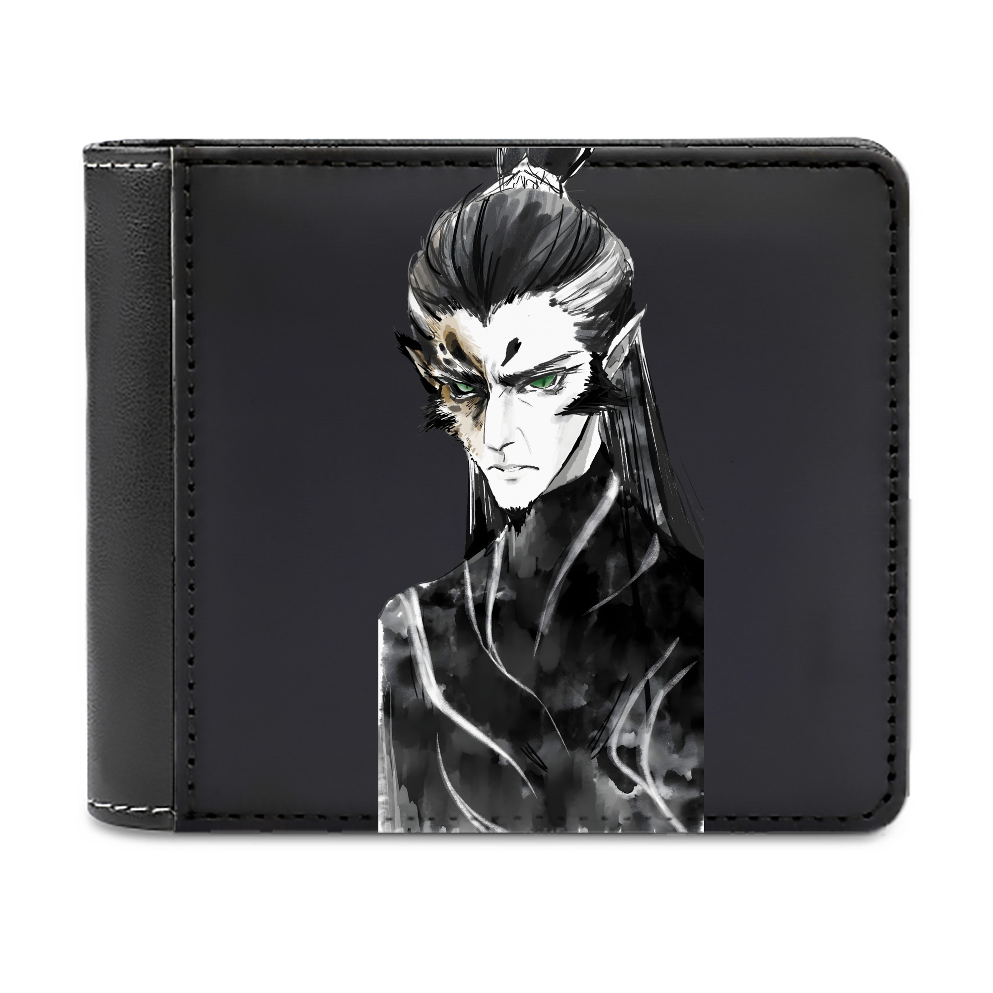 （画像用） Ne Zha 2 ナタ 魔童の大暴れ 二つ折り革財布