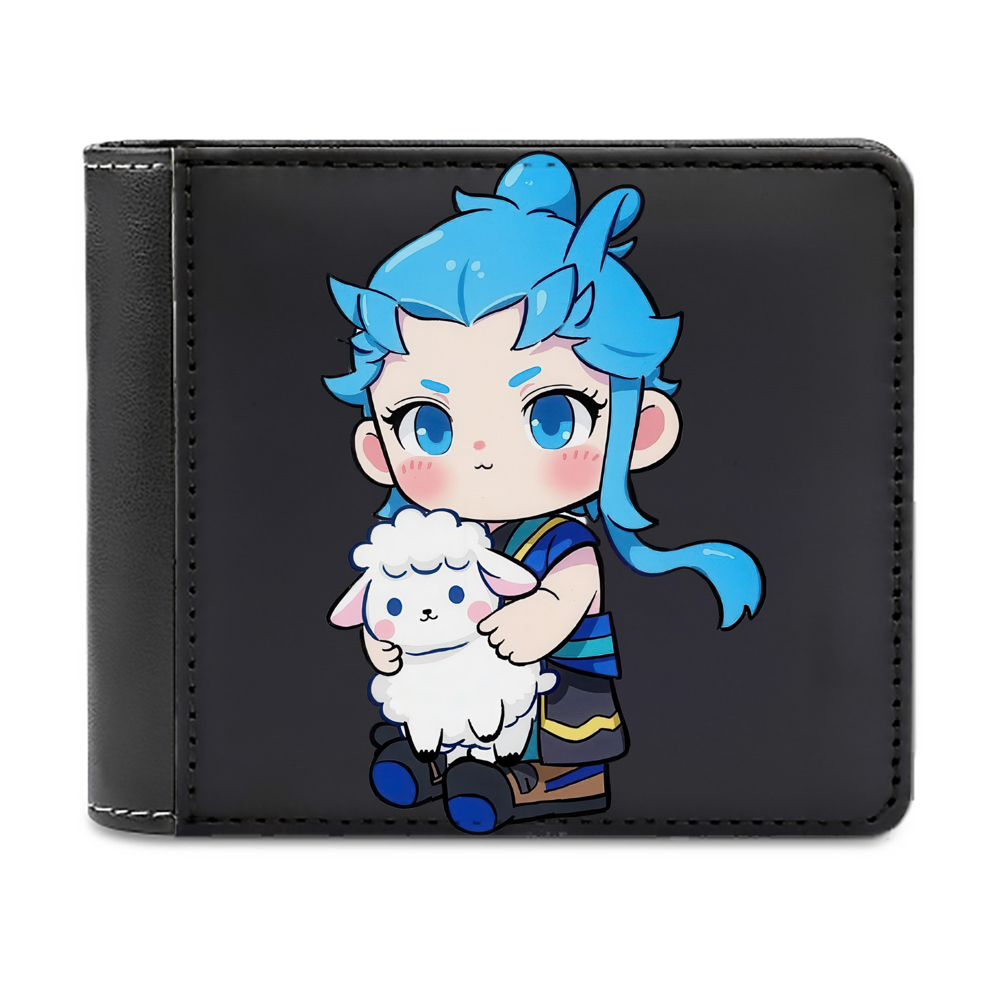 （画像用） Ne Zha 2 ナタ 魔童の大暴れ 二つ折り革財布