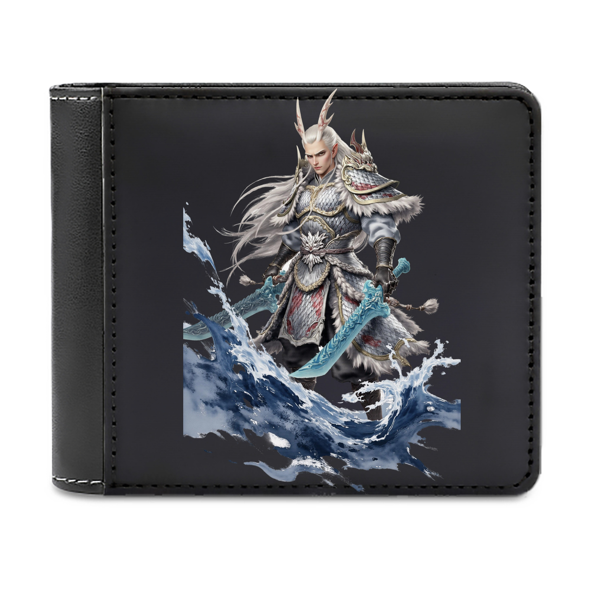 （画像用） Ne Zha 2 ナタ 魔童の大暴れ 二つ折り革財布