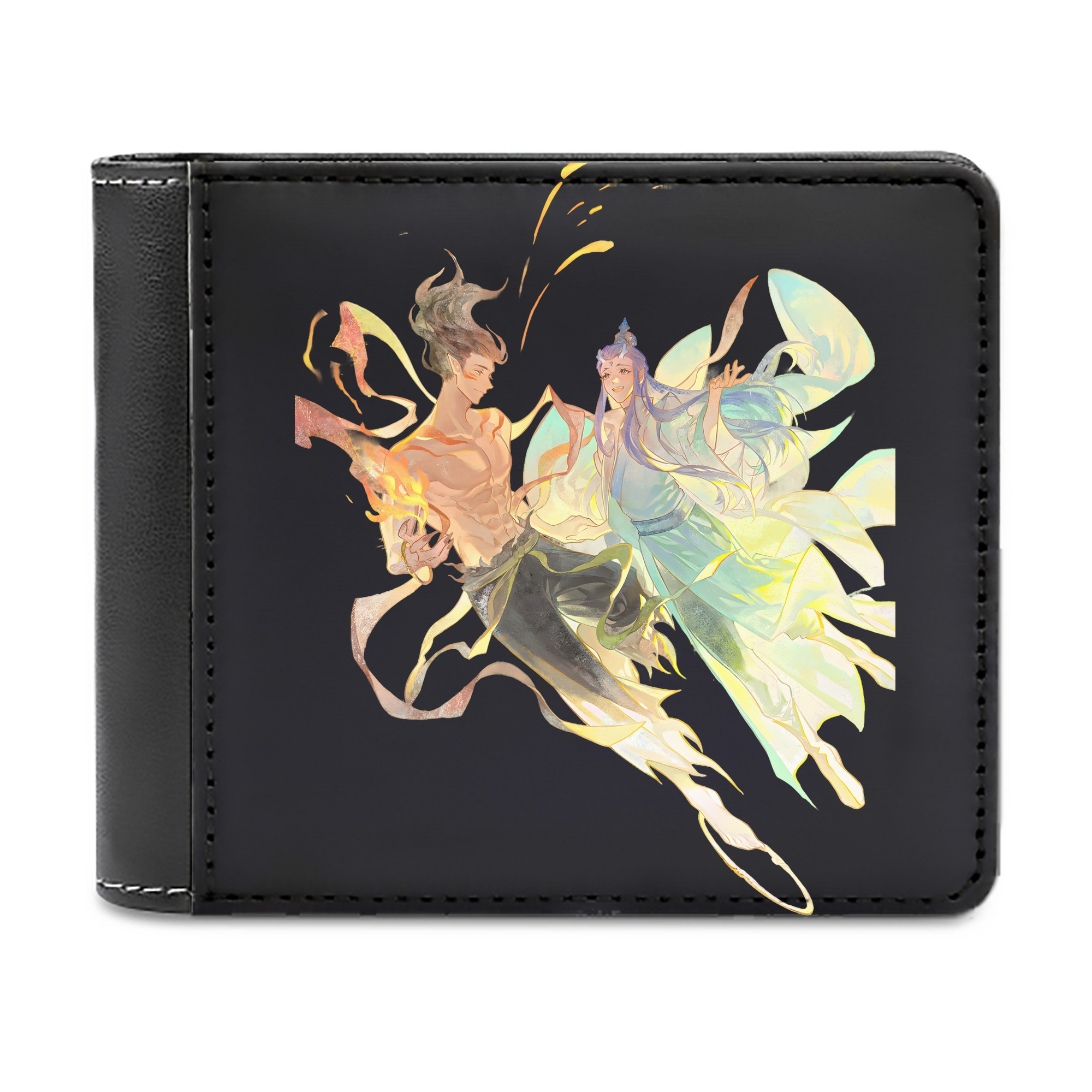 （画像用） Ne Zha 2 ナタ 魔童の大暴れ 二つ折り革財布