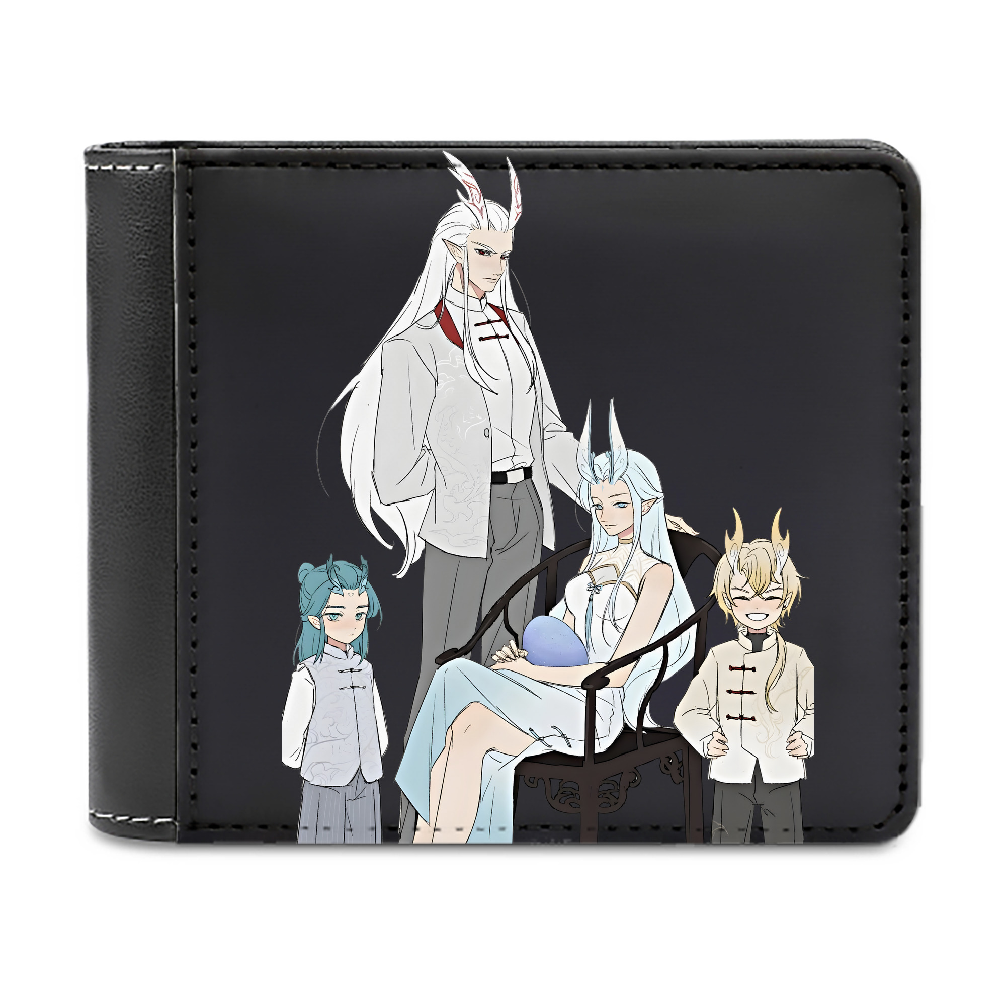 （画像用） Ne Zha 2 ナタ 魔童の大暴れ 二つ折り革財布