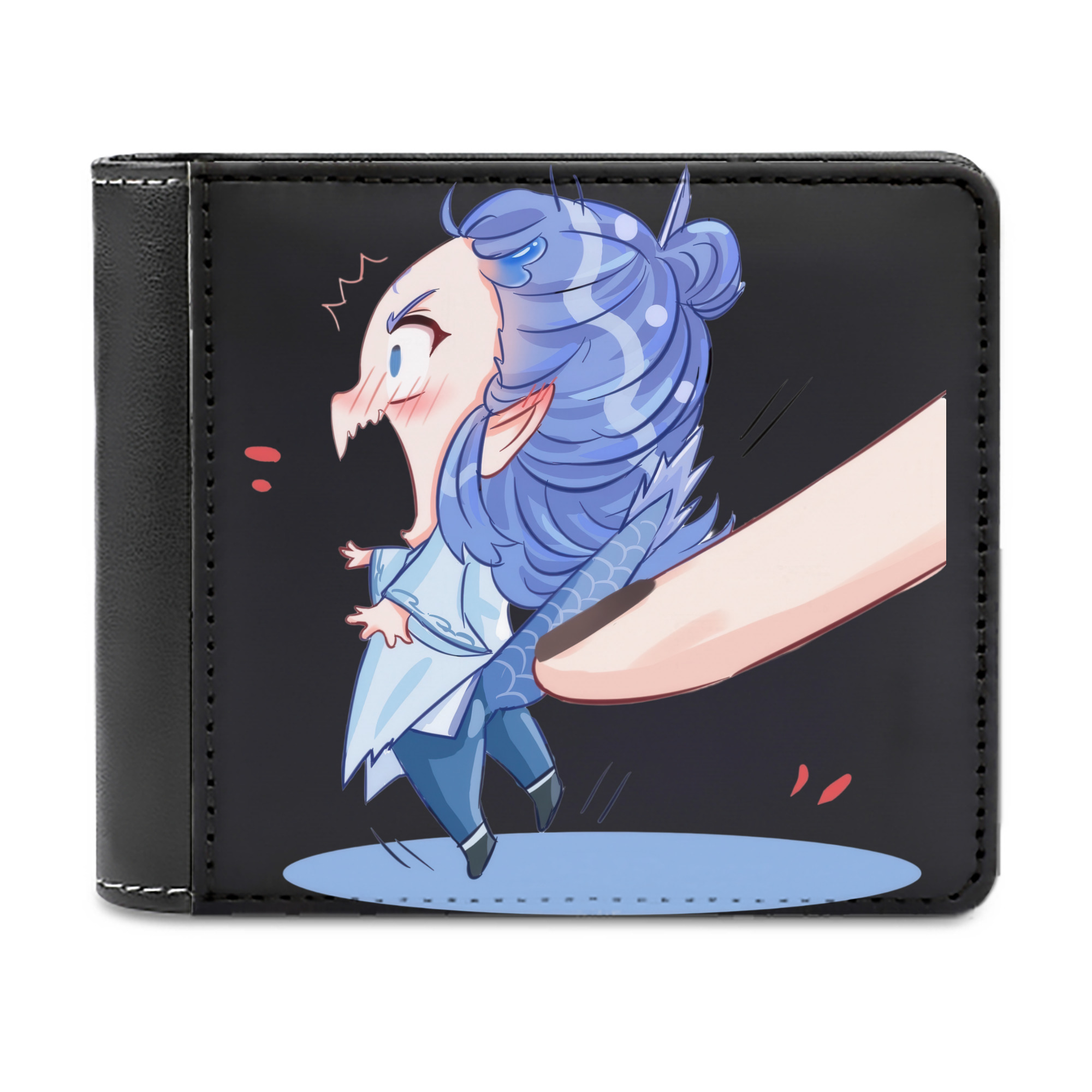 （画像用） Ne Zha 2 ナタ 魔童の大暴れ 二つ折り革財布
