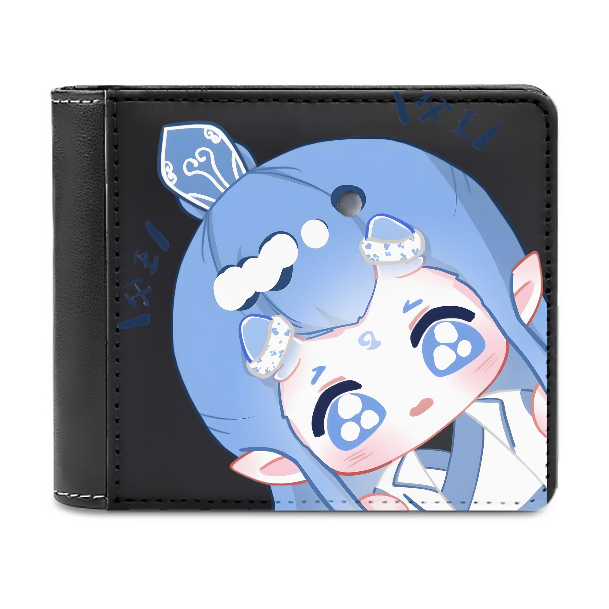 （画像用） Ne Zha 2 ナタ 魔童の大暴れ 二つ折り革財布