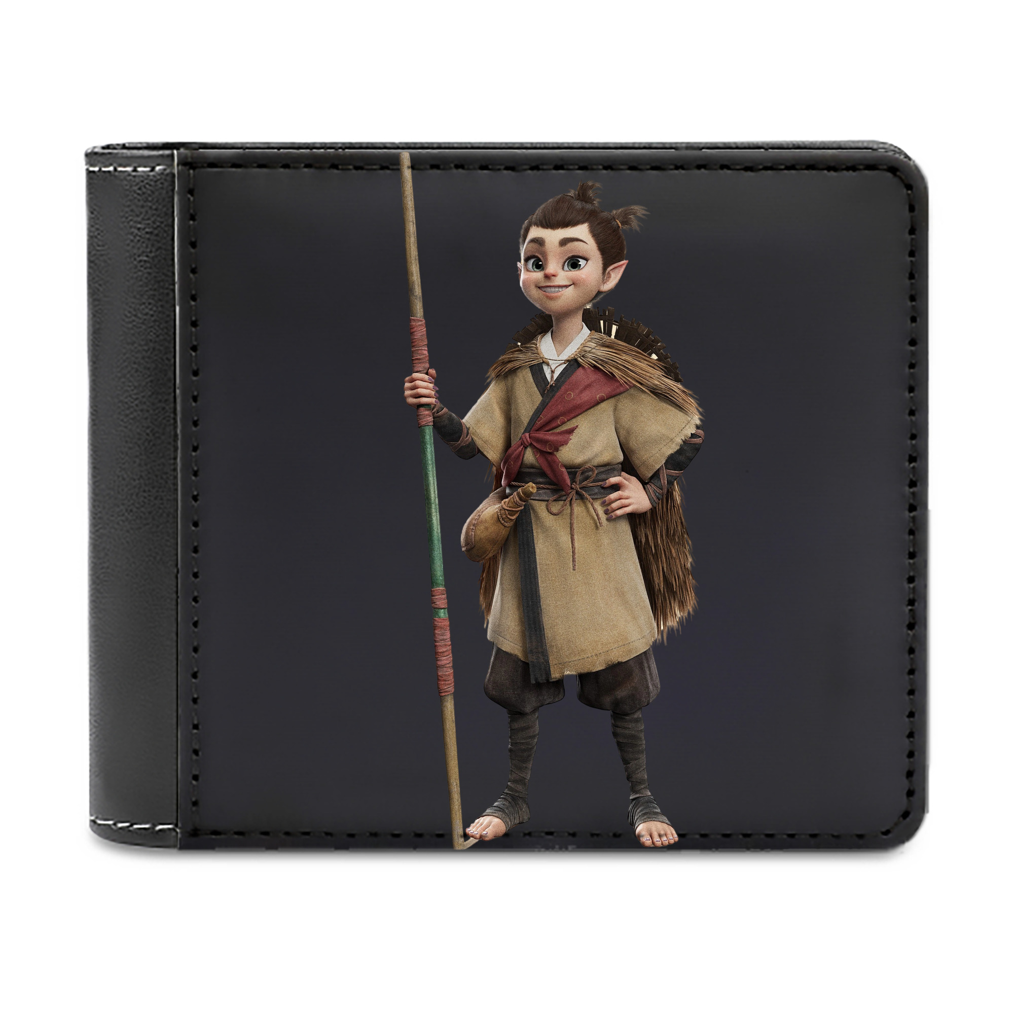 （画像用） Ne Zha 2 ナタ 魔童の大暴れ 二つ折り革財布