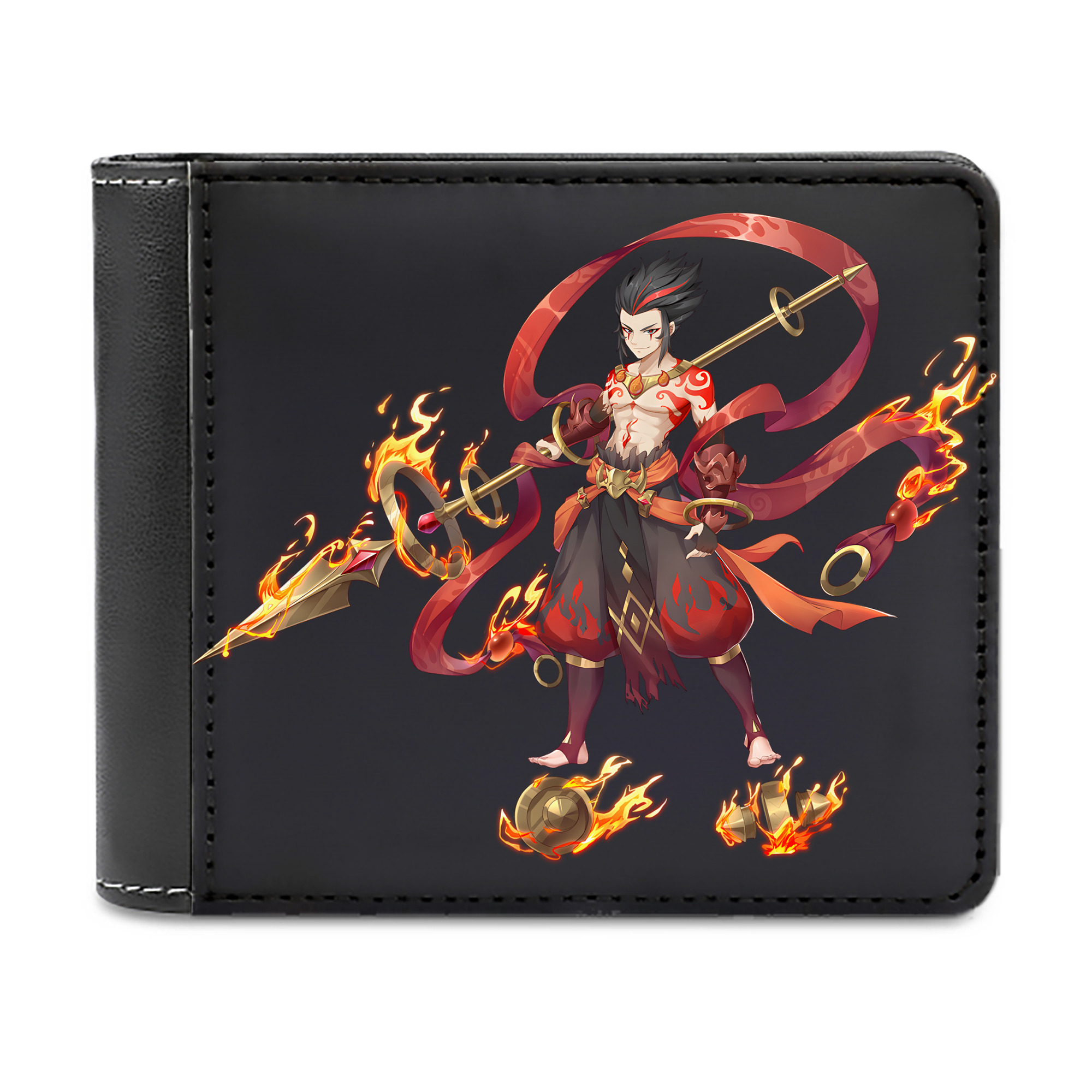 （画像用） Ne Zha 2 ナタ 魔童の大暴れ 二つ折り革財布