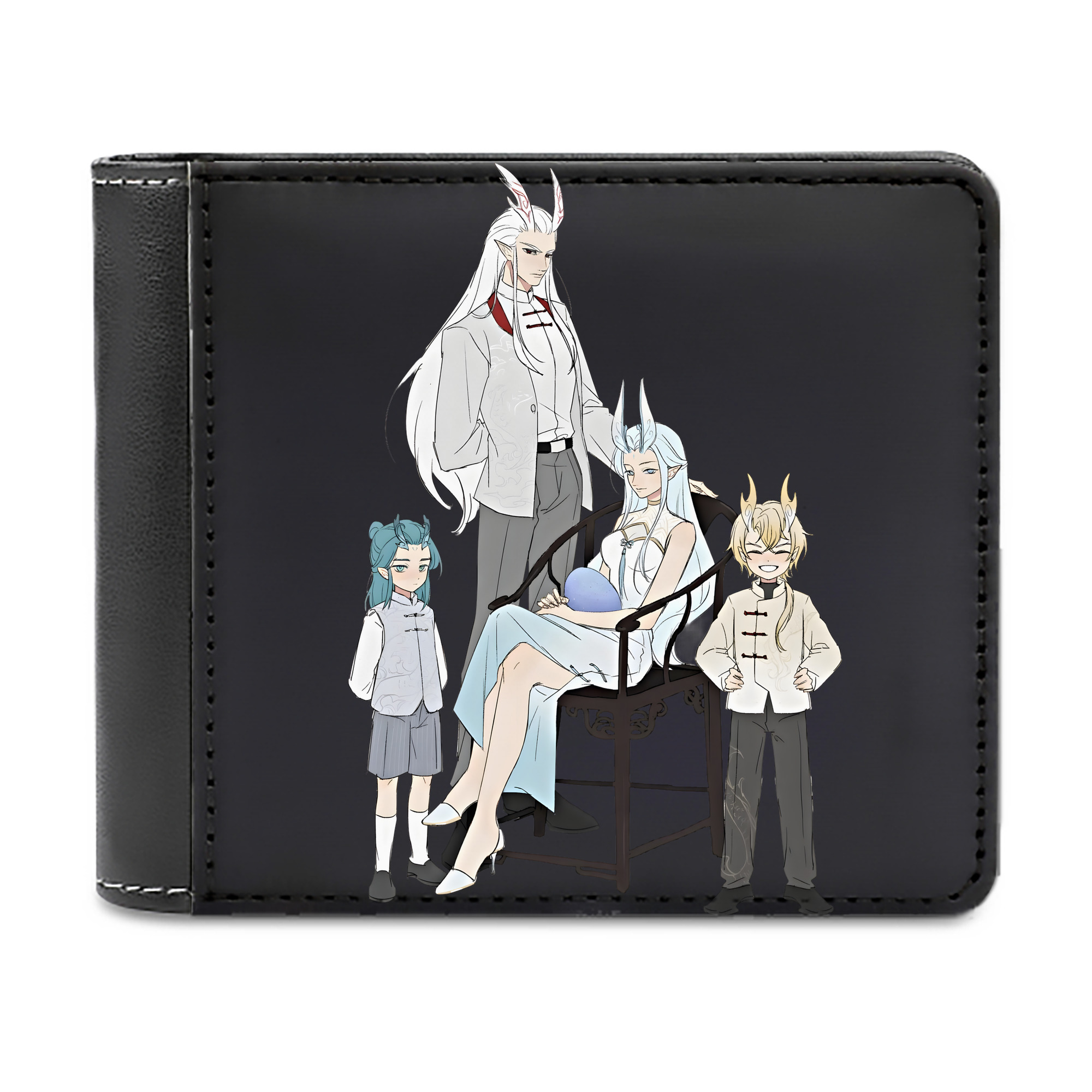 （画像用） Ne Zha 2 ナタ 魔童の大暴れ 二つ折り革財布