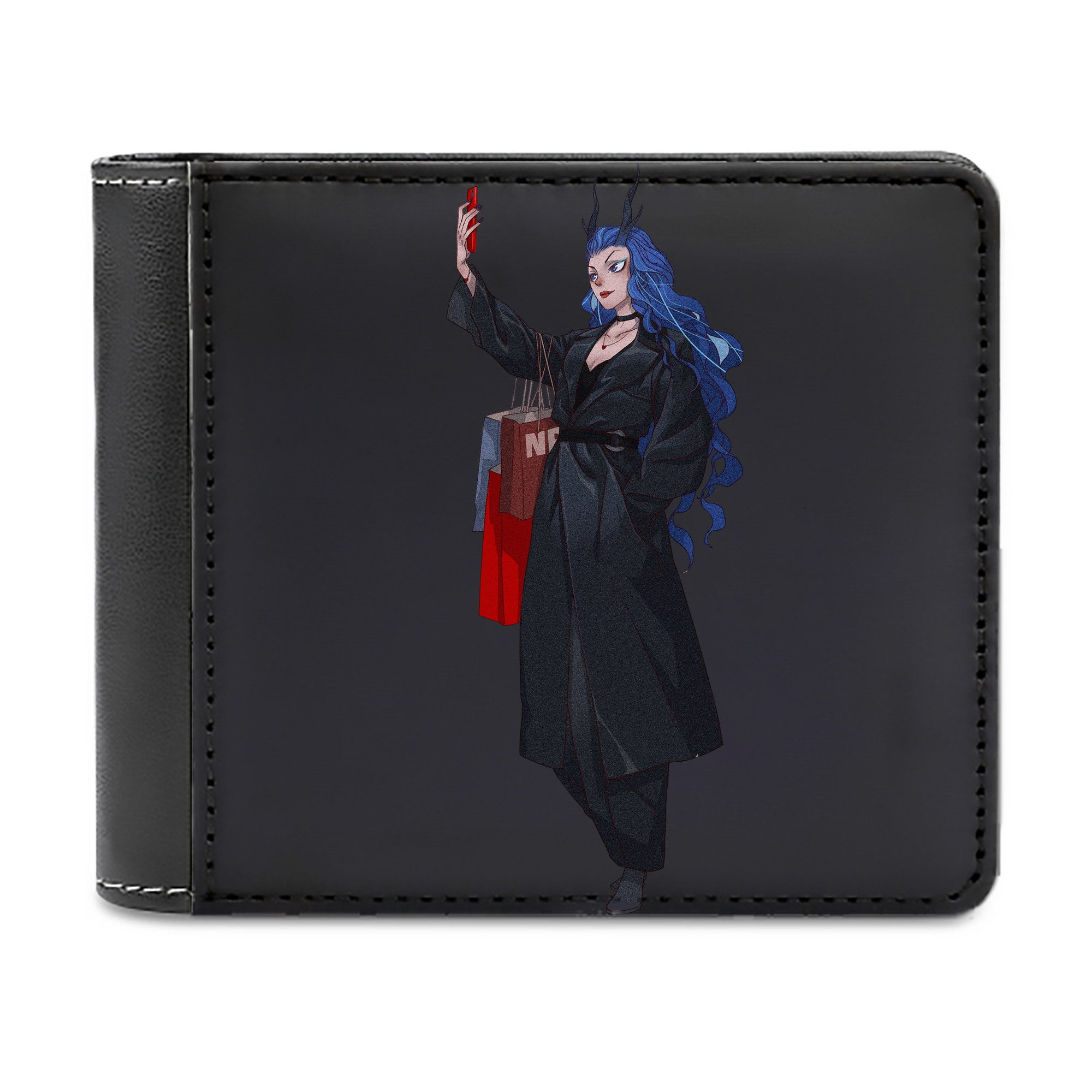 （画像用） Ne Zha 2 ナタ 魔童の大暴れ 二つ折り革財布