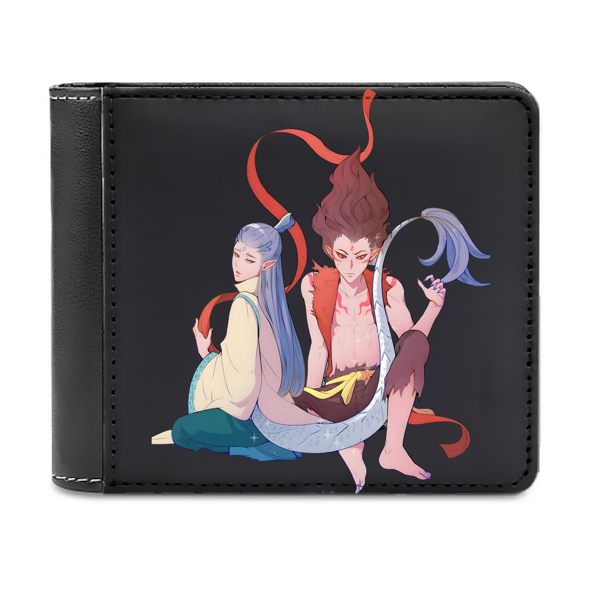 （画像用） Ne Zha 2 ナタ 魔童の大暴れ 二つ折り革財布