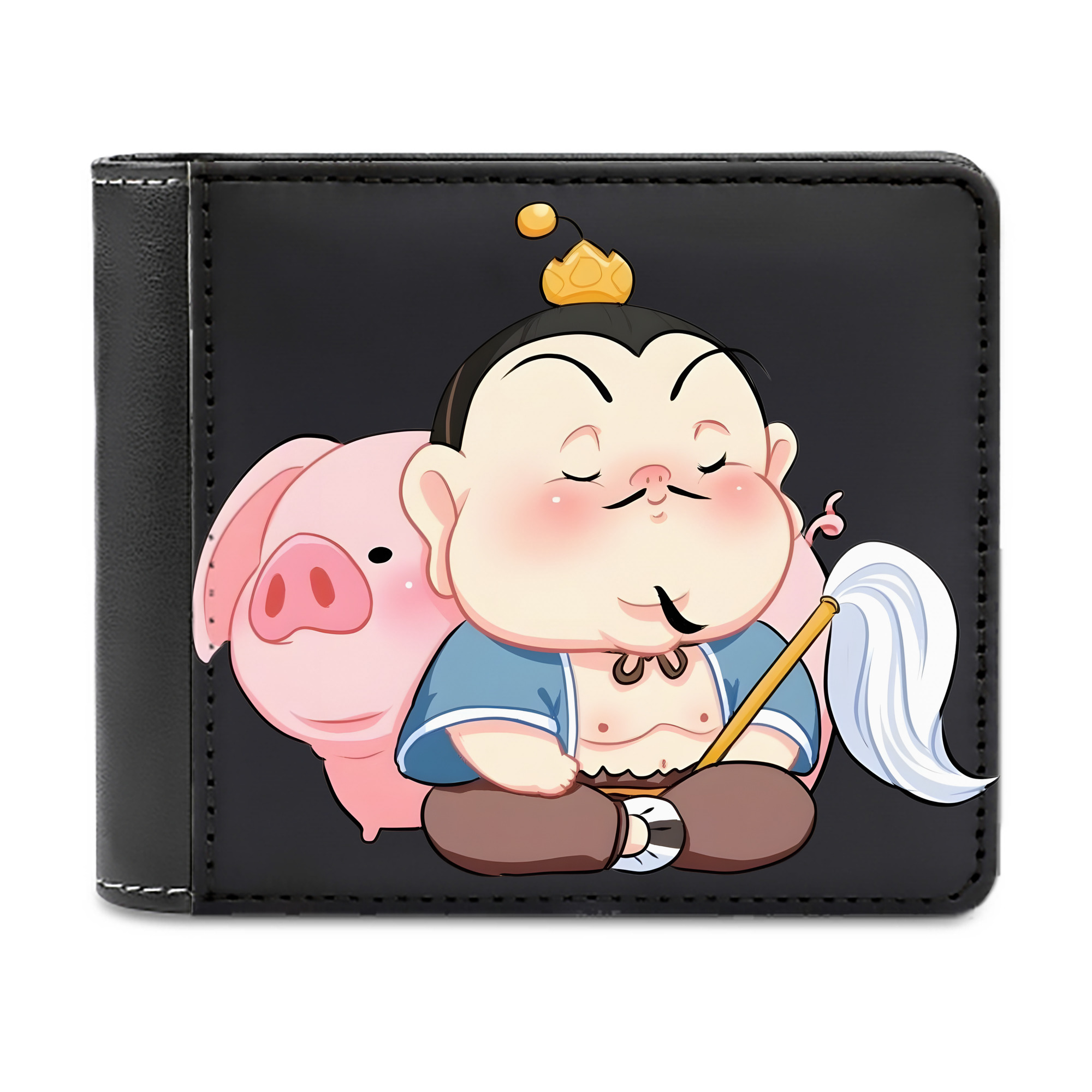 （画像用） Ne Zha 2 ナタ 魔童の大暴れ 二つ折り革財布