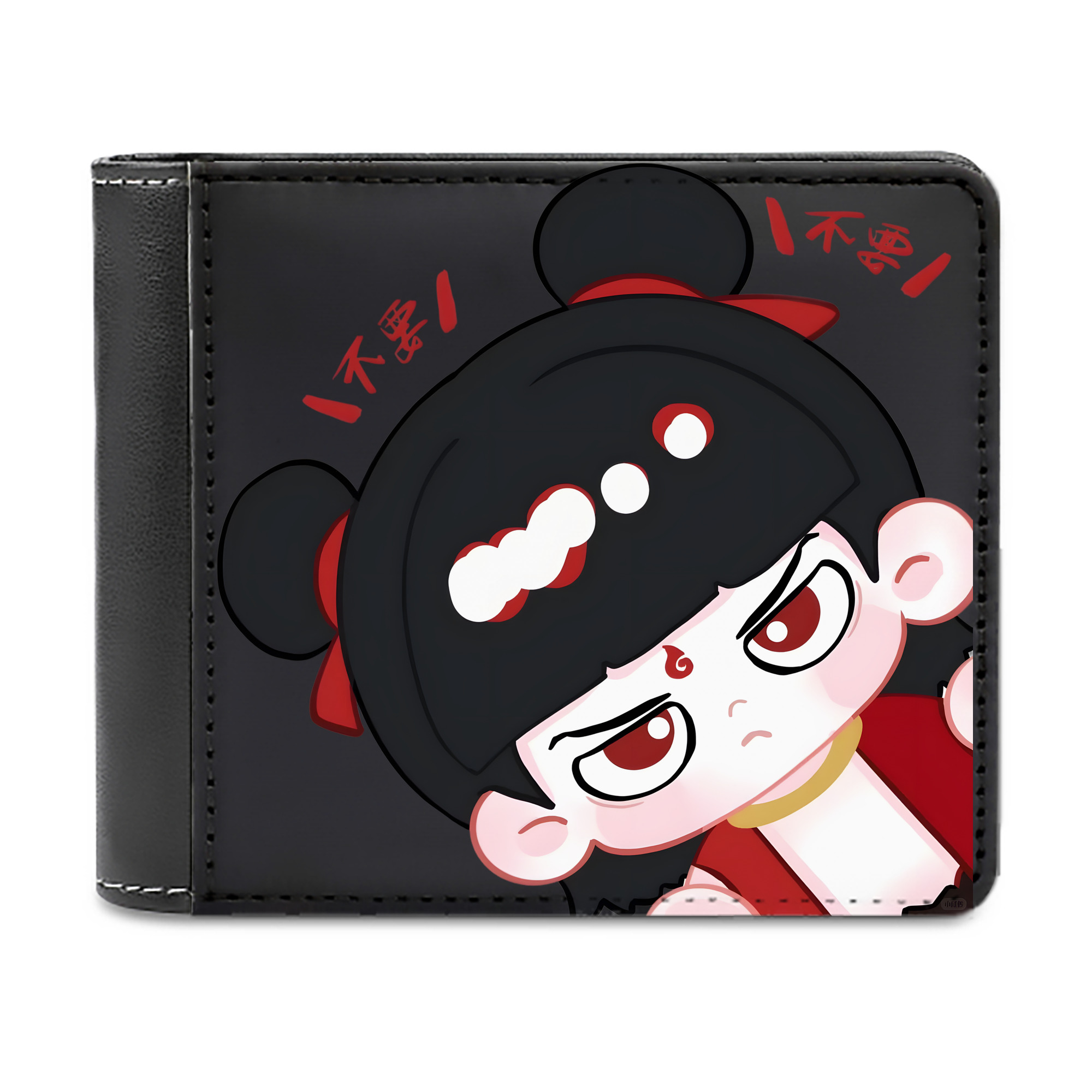 （画像用） Ne Zha 2 ナタ 魔童の大暴れ 二つ折り革財布